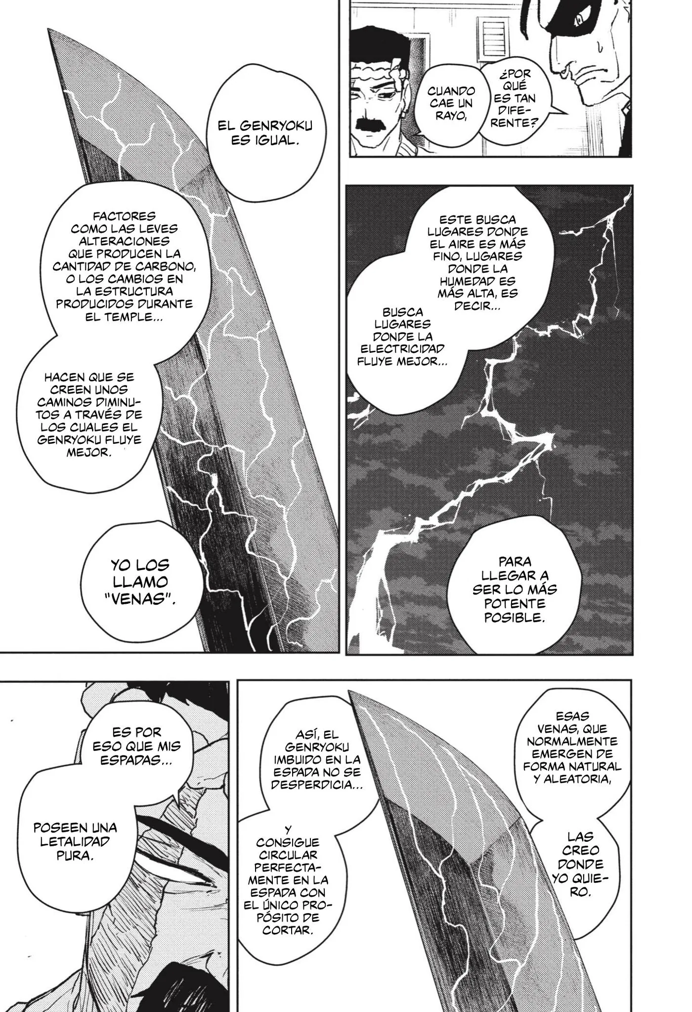 Kagurabachi capítulo 115, página 10