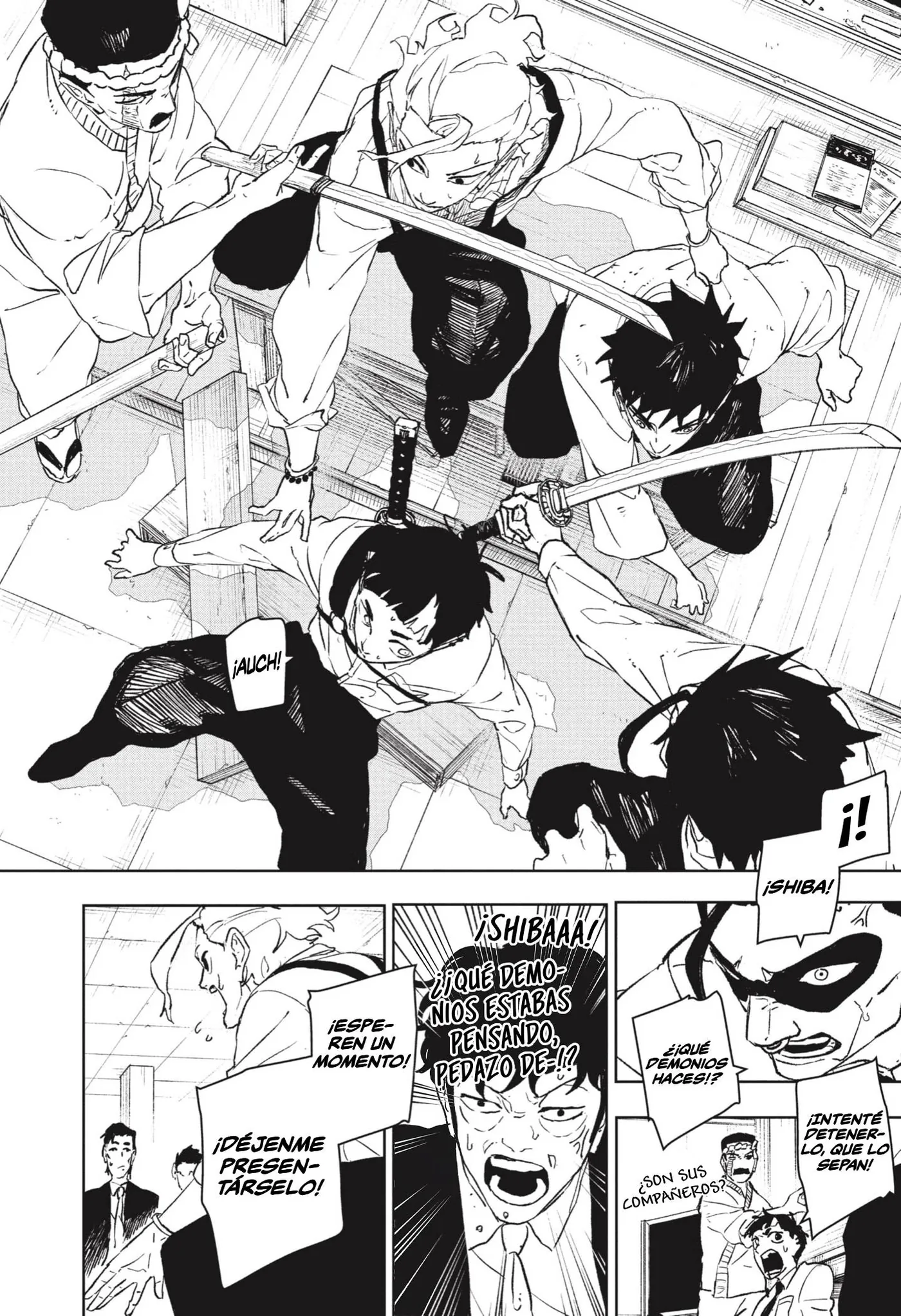 Kagurabachi capítulo 115, página 13