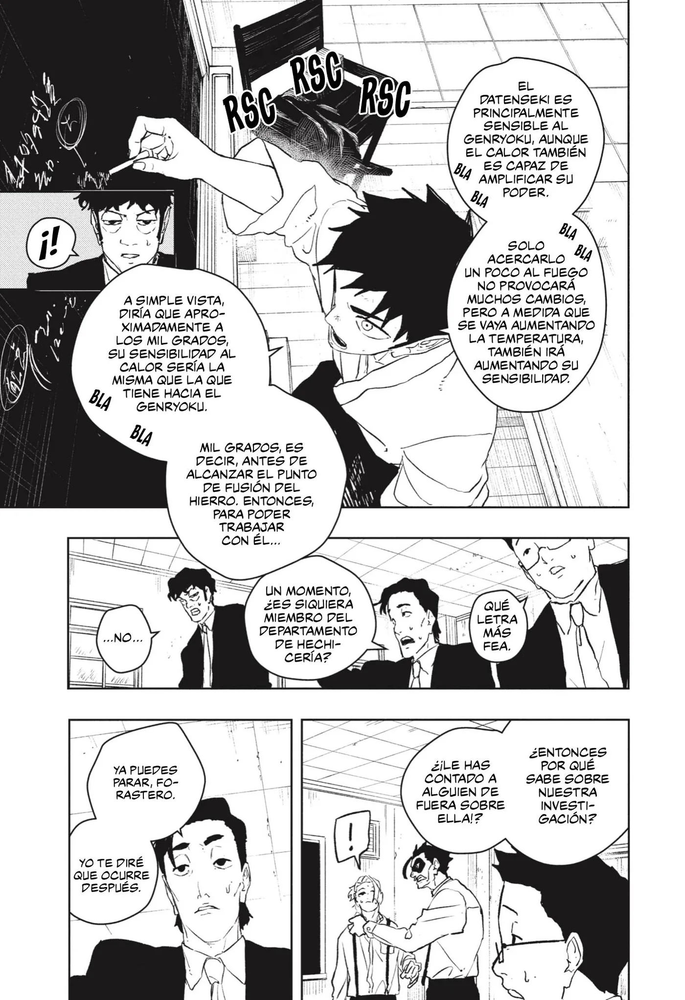 Kagurabachi capítulo 115, página 16