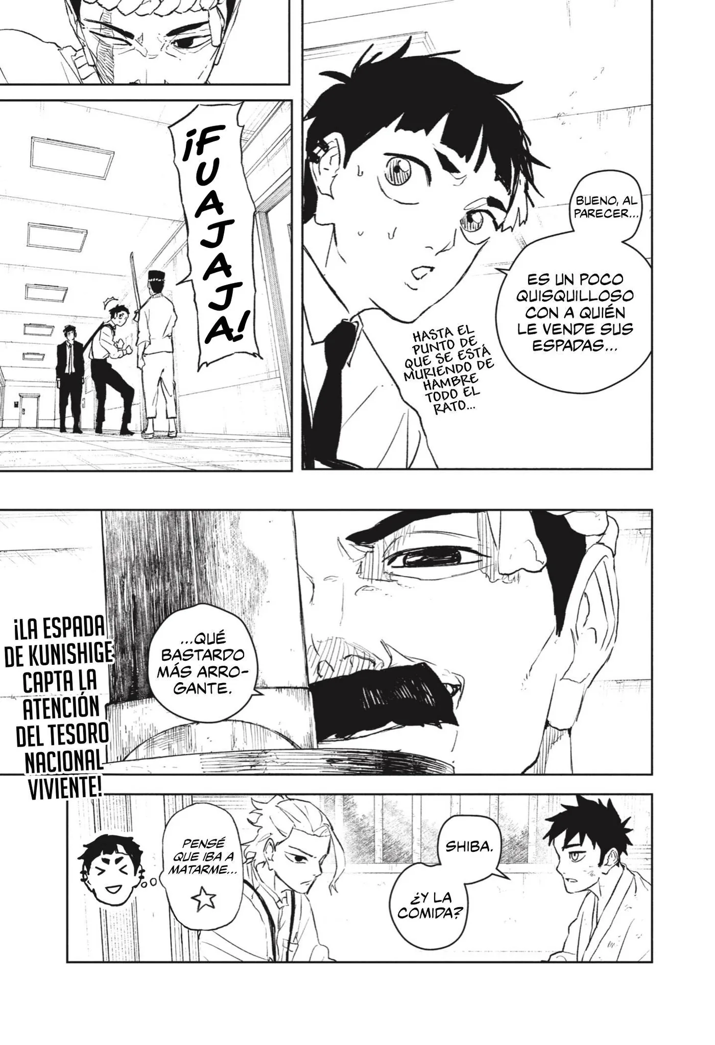 Kagurabachi capítulo 115, página 20