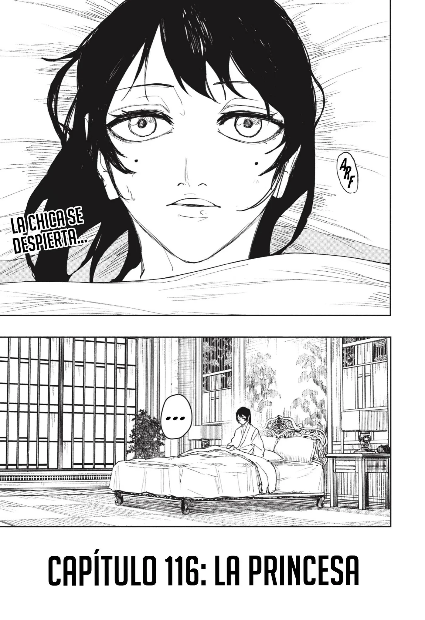 Kagurabachi capítulo 116, página 2