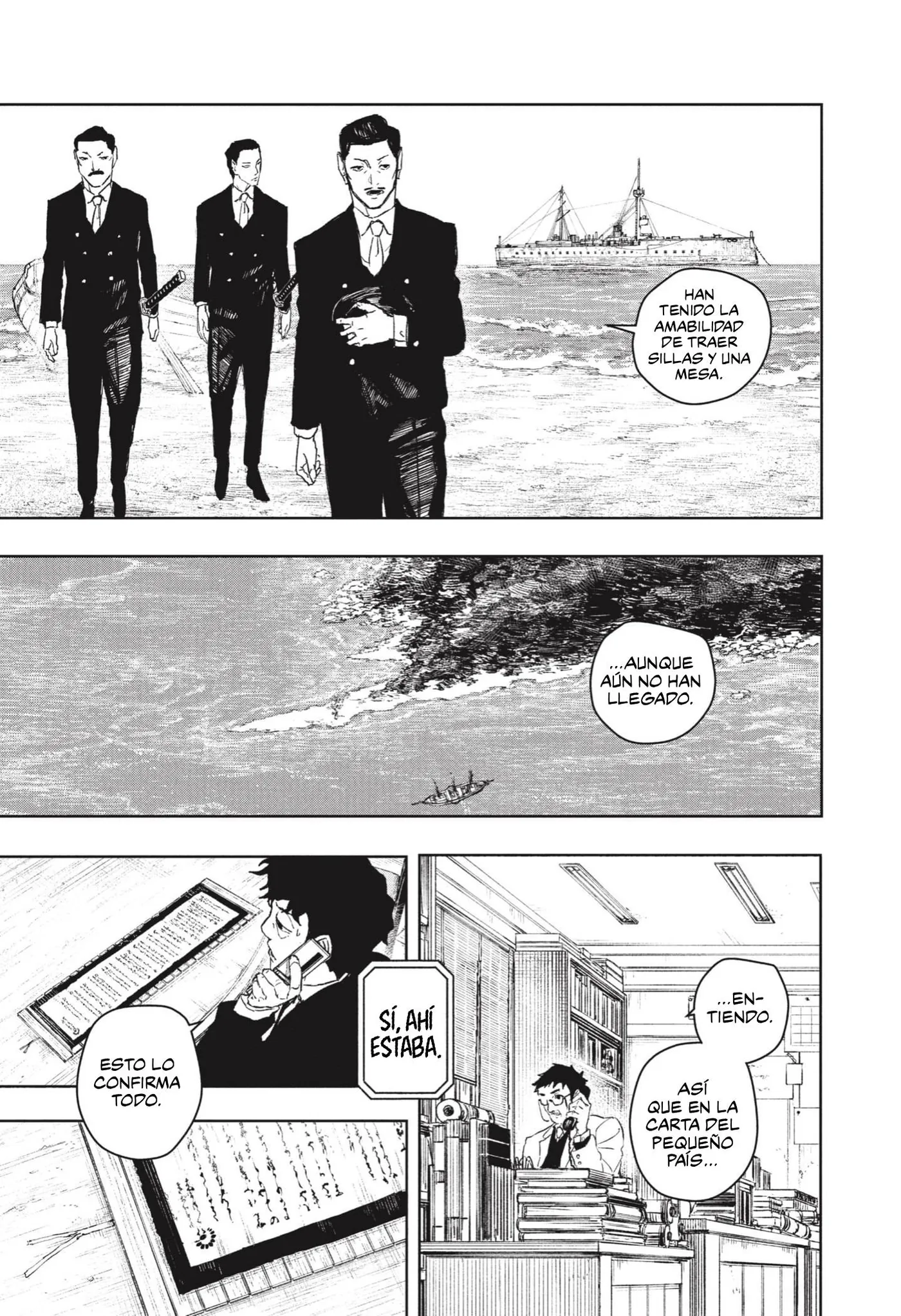 Kagurabachi capítulo 117, página 10