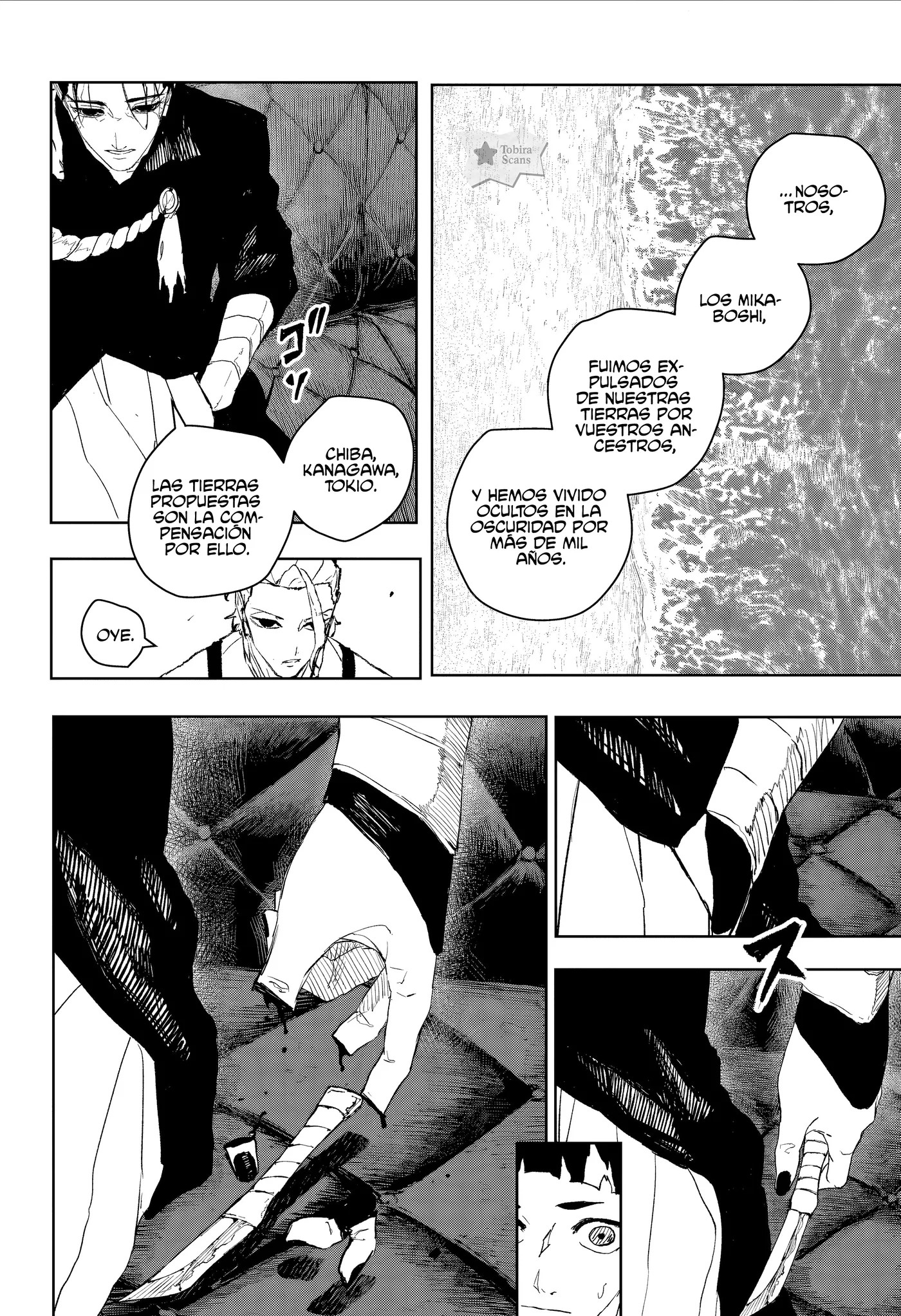 Kagurabachi capítulo 118, página 5