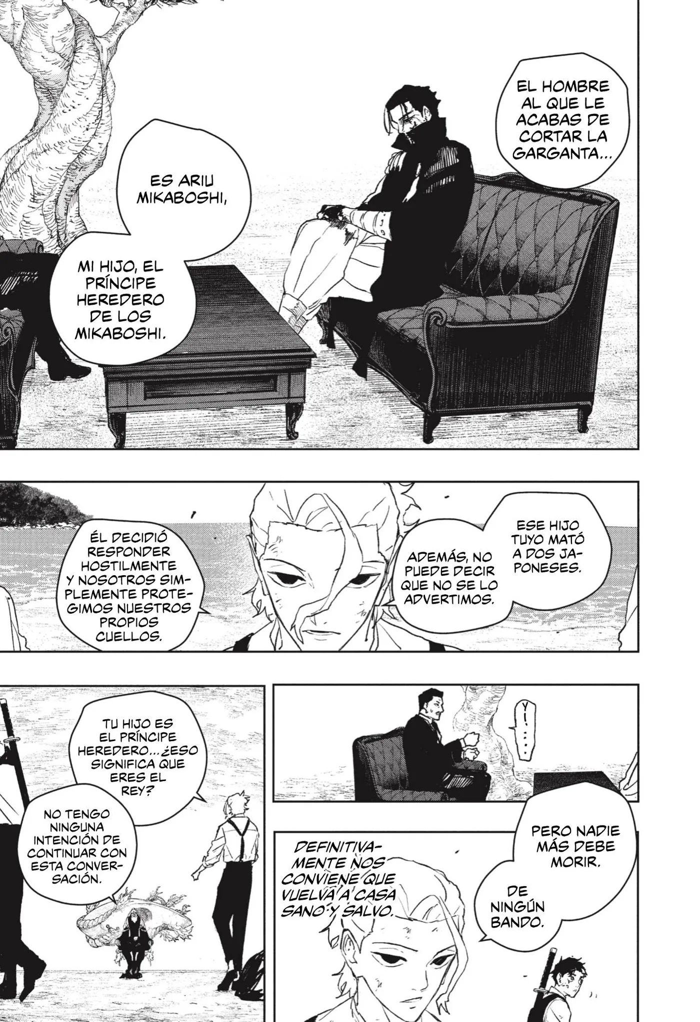 Kagurabachi capítulo 119, página 6