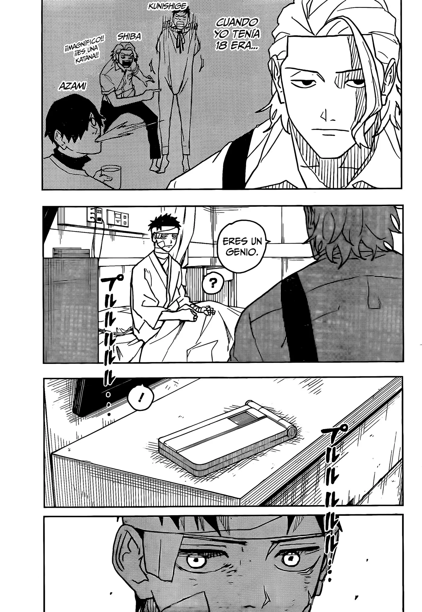 Kagurabachi capítulo 12, página 4