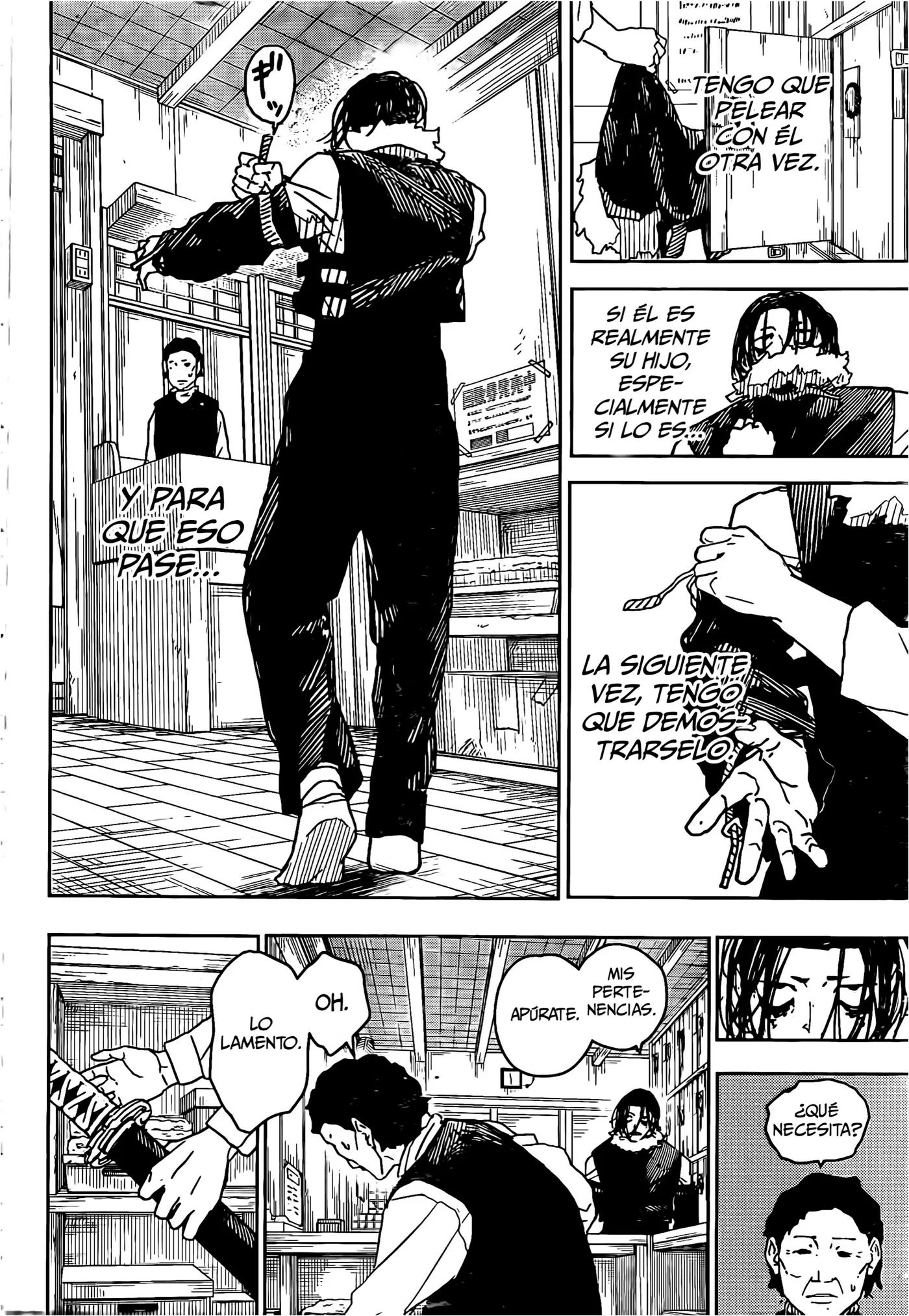 Kagurabachi capítulo 12, página 13