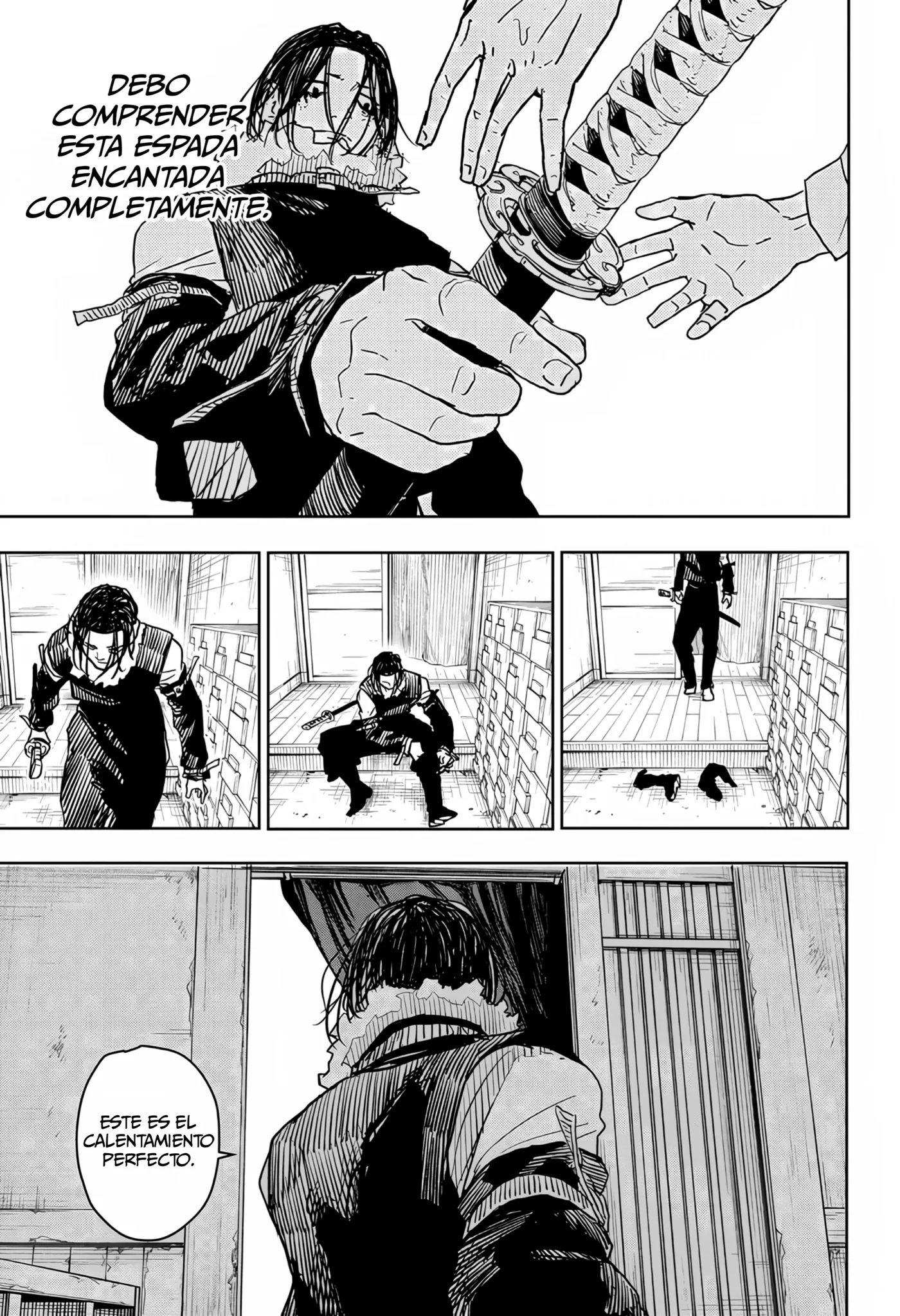Kagurabachi capítulo 12, página 14