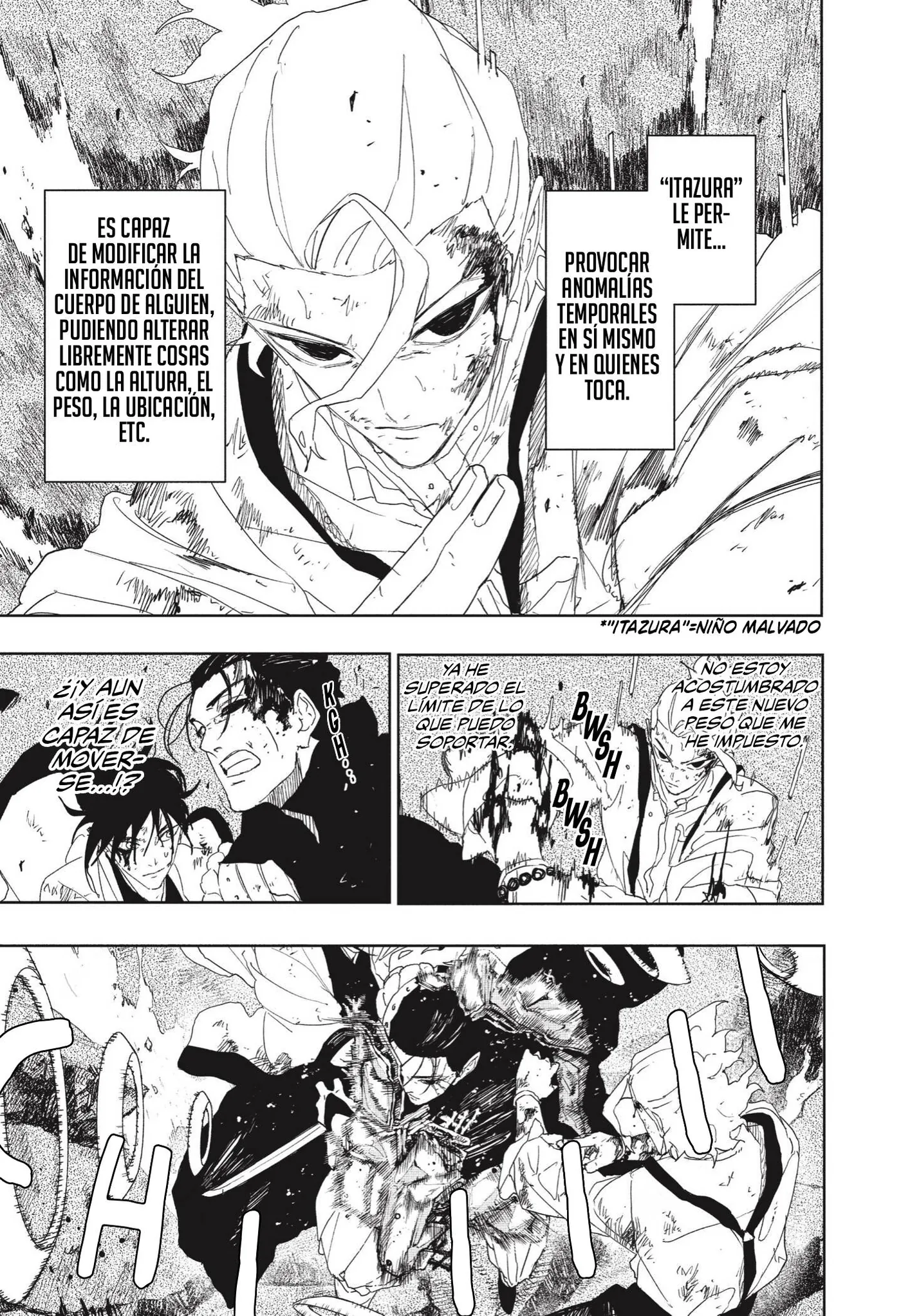 Kagurabachi capítulo 121, página 8