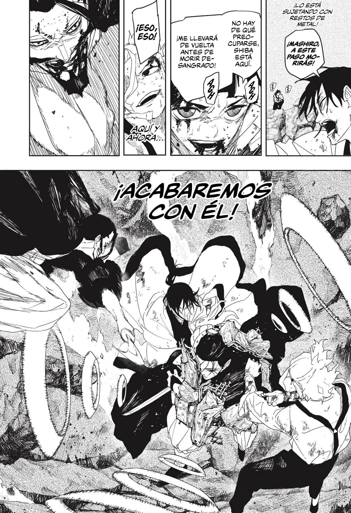 Kagurabachi capítulo 121, página 9