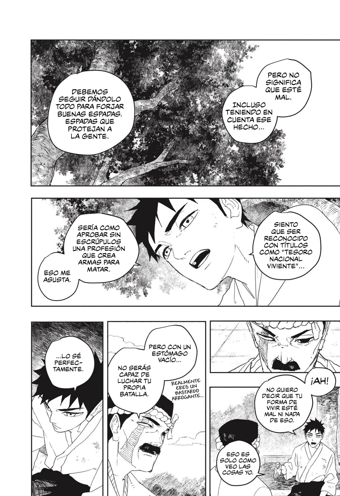 Kagurabachi capítulo 122, página 5