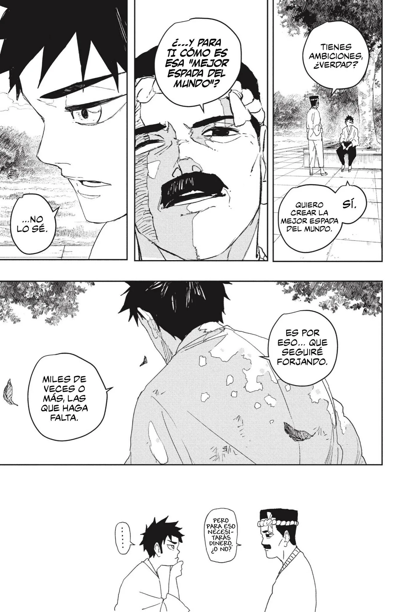 Kagurabachi capítulo 122, página 6
