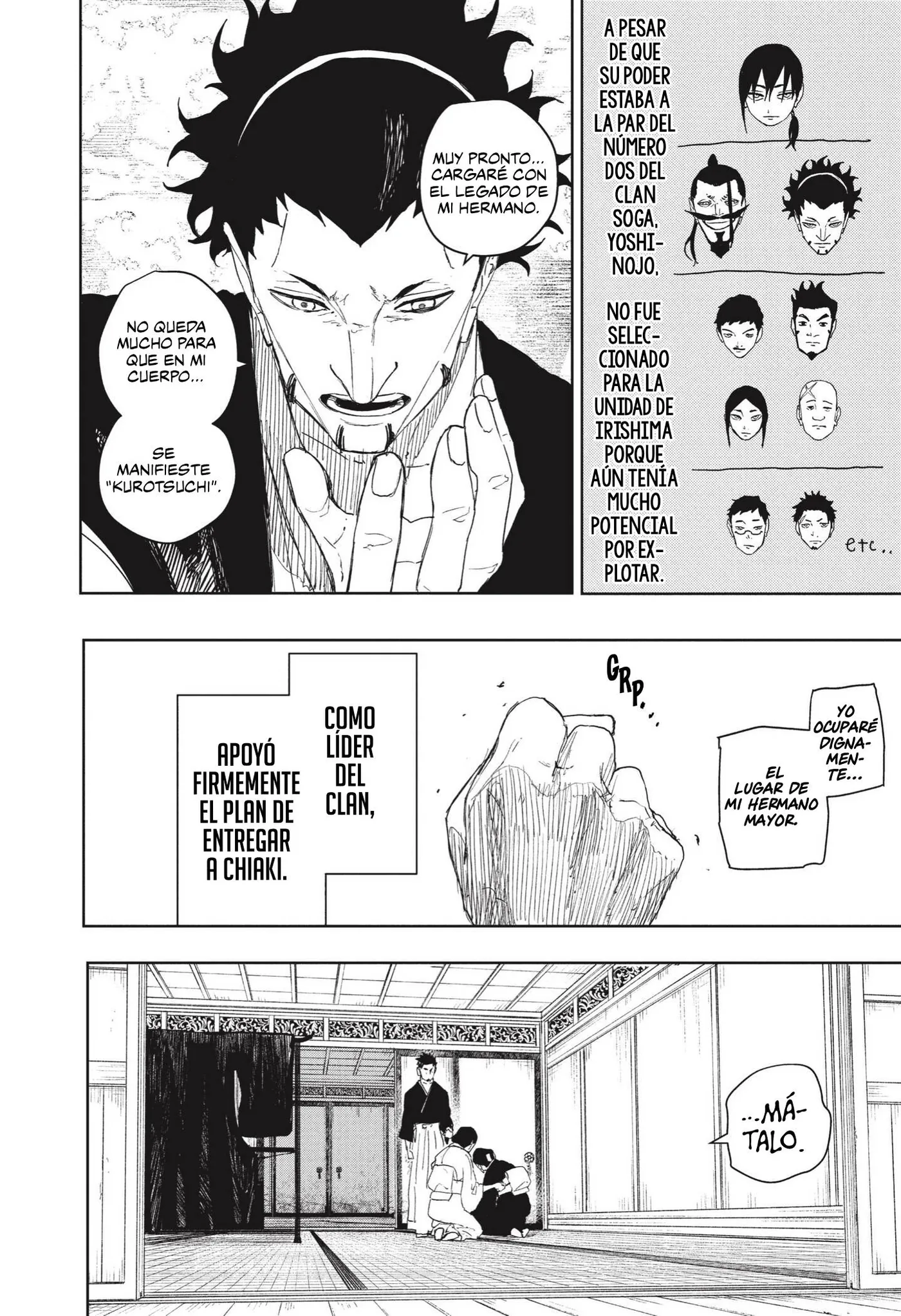Kagurabachi capítulo 124, página 5
