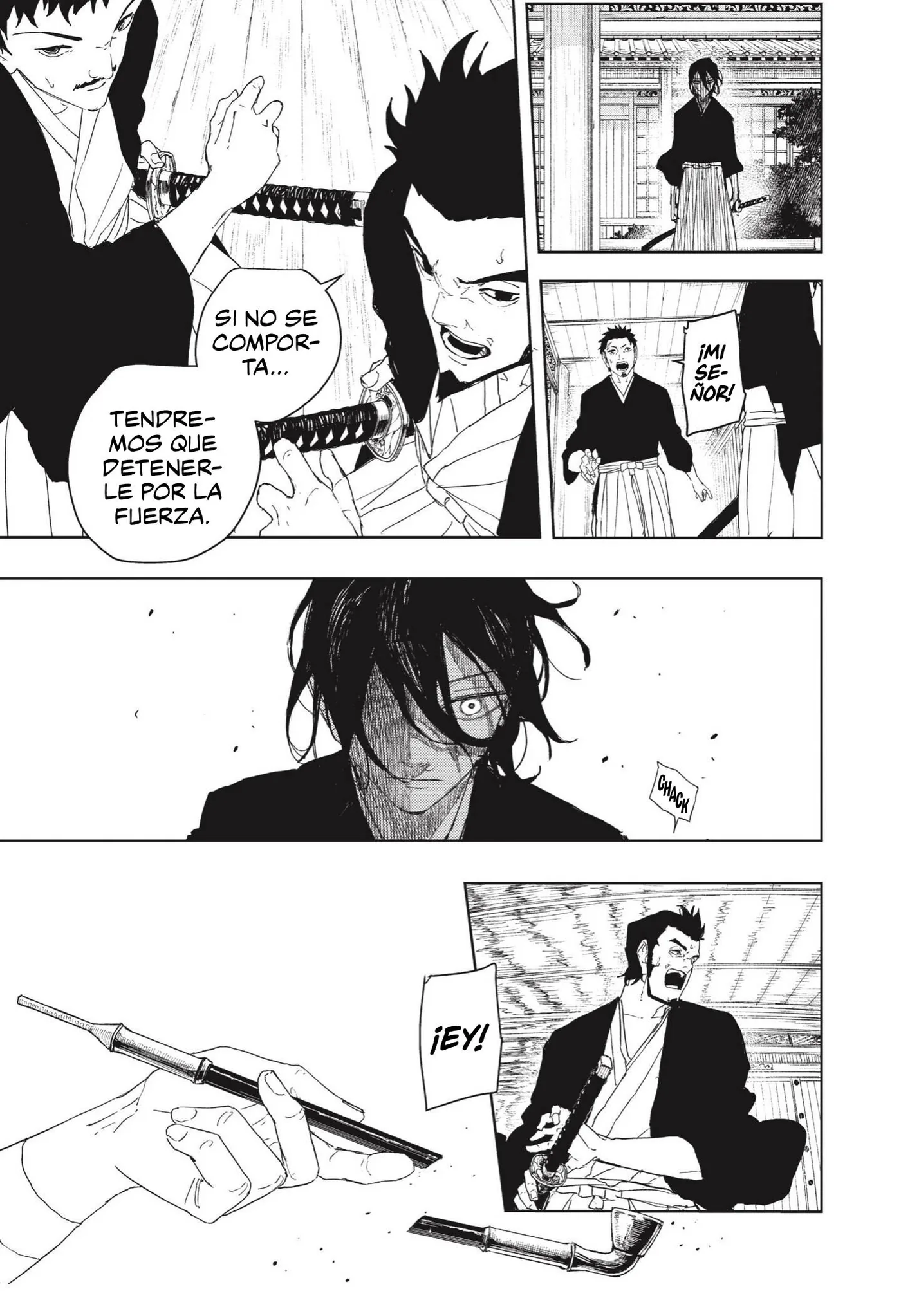 Kagurabachi capítulo 124, página 8