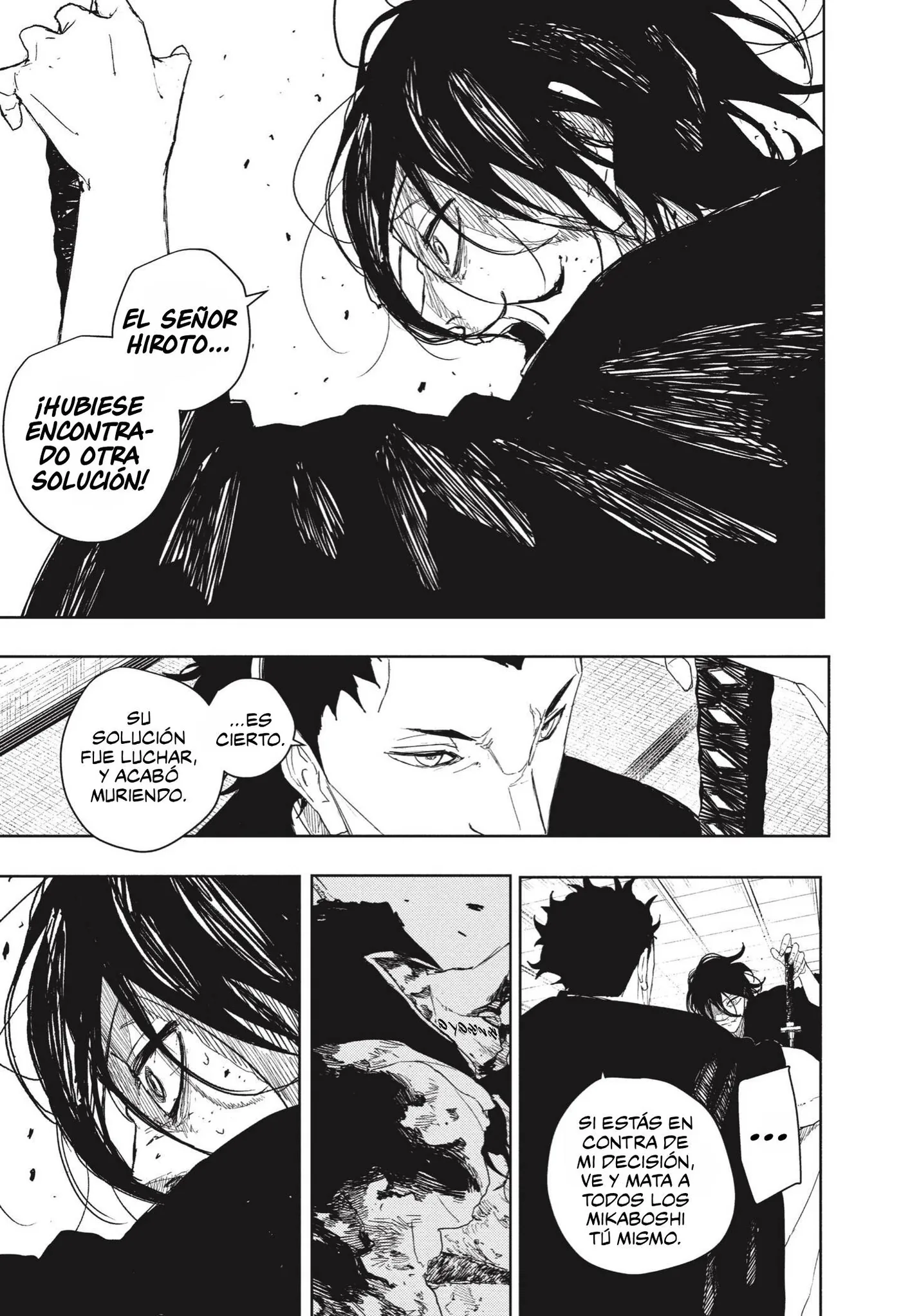 Kagurabachi capítulo 124, página 10