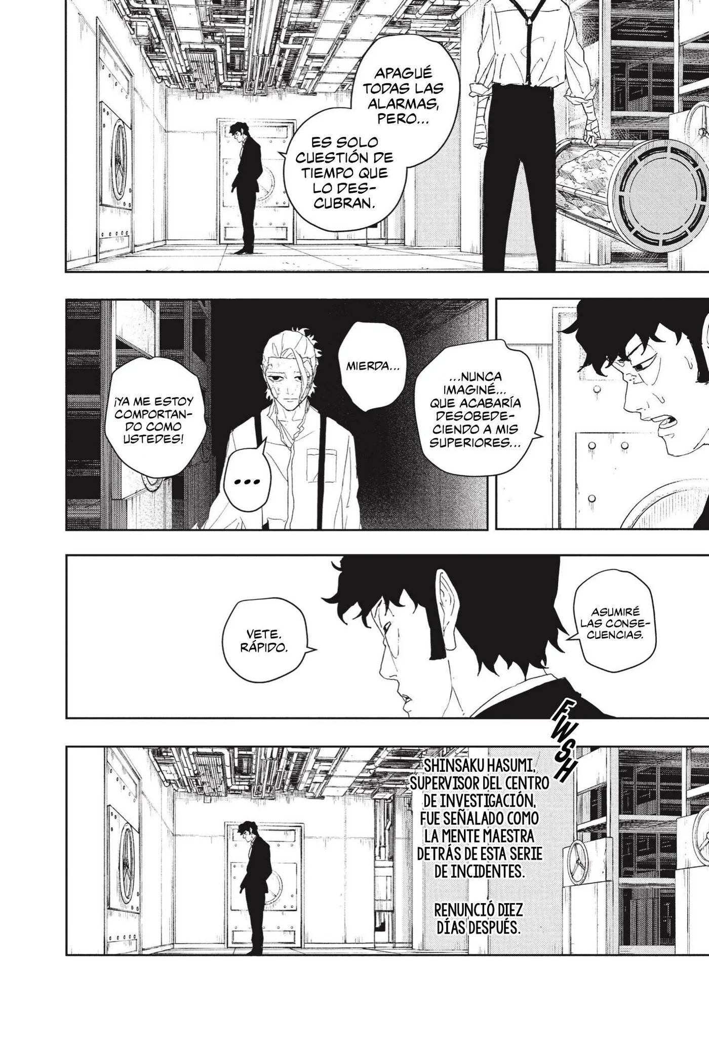 Kagurabachi capítulo 124, página 17