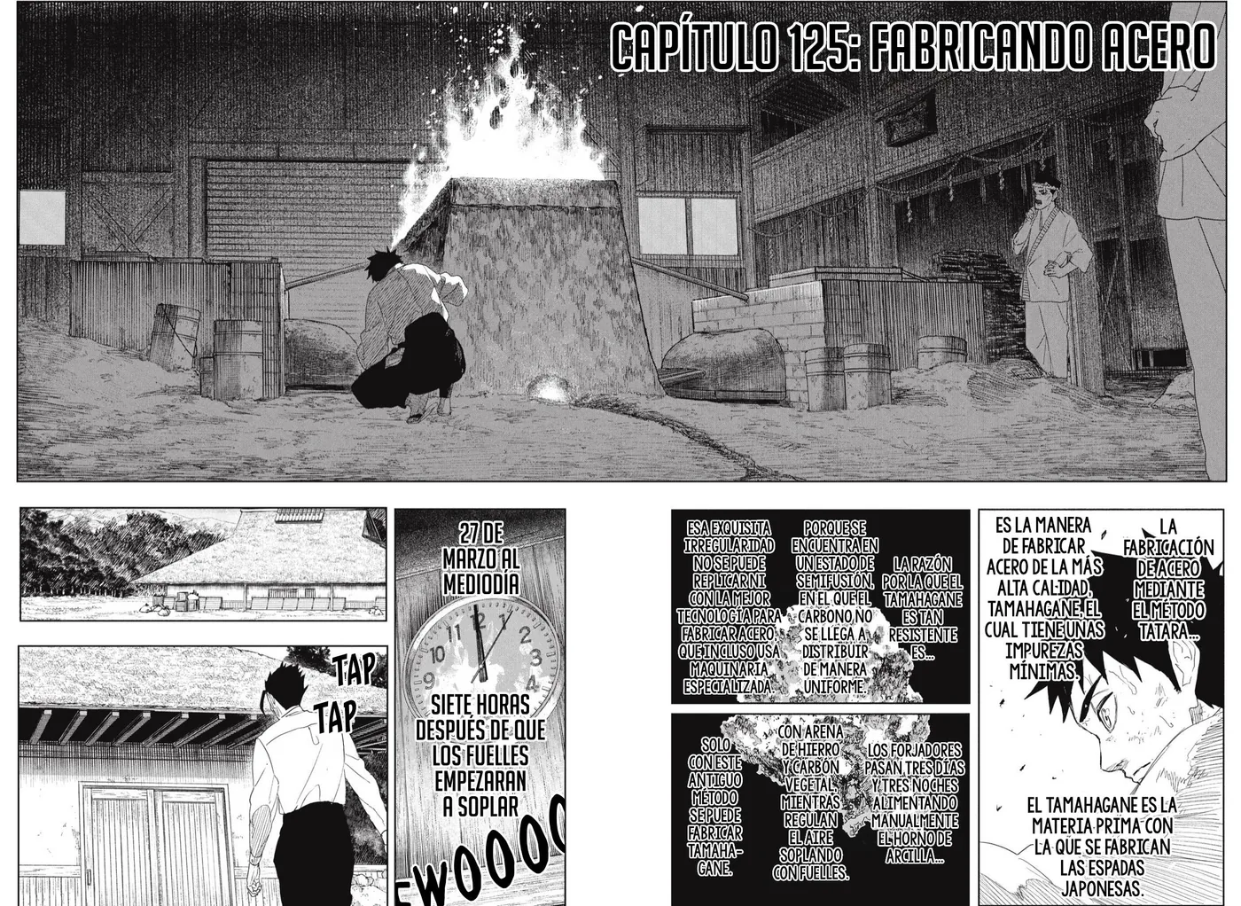 Kagurabachi capítulo 125, página 5