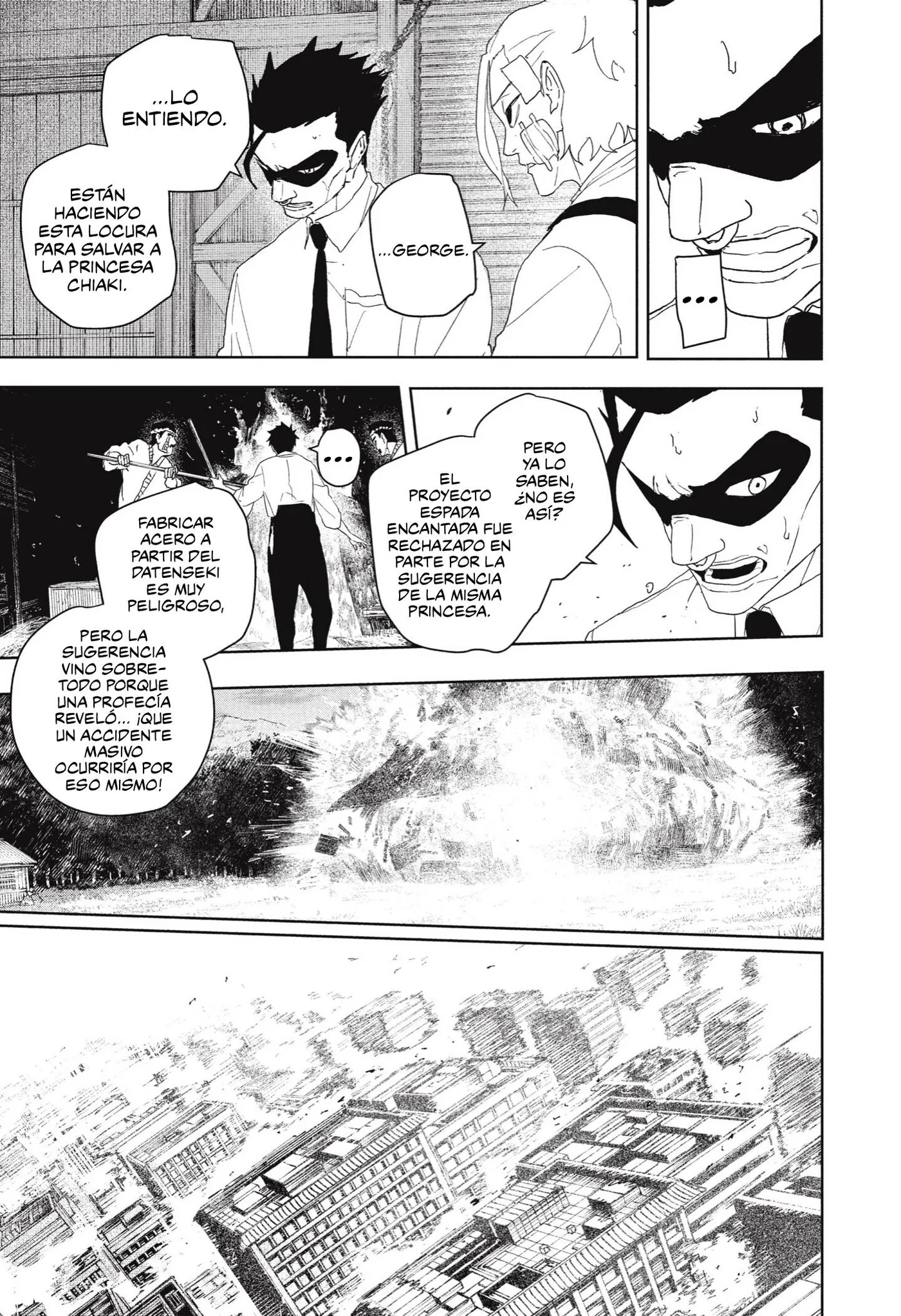 Kagurabachi capítulo 125, página 9