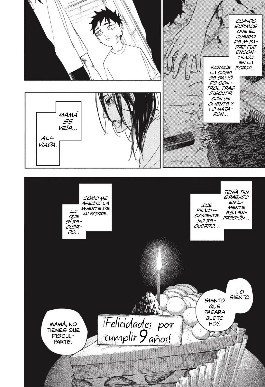Kagurabachi capítulo 126, página 5