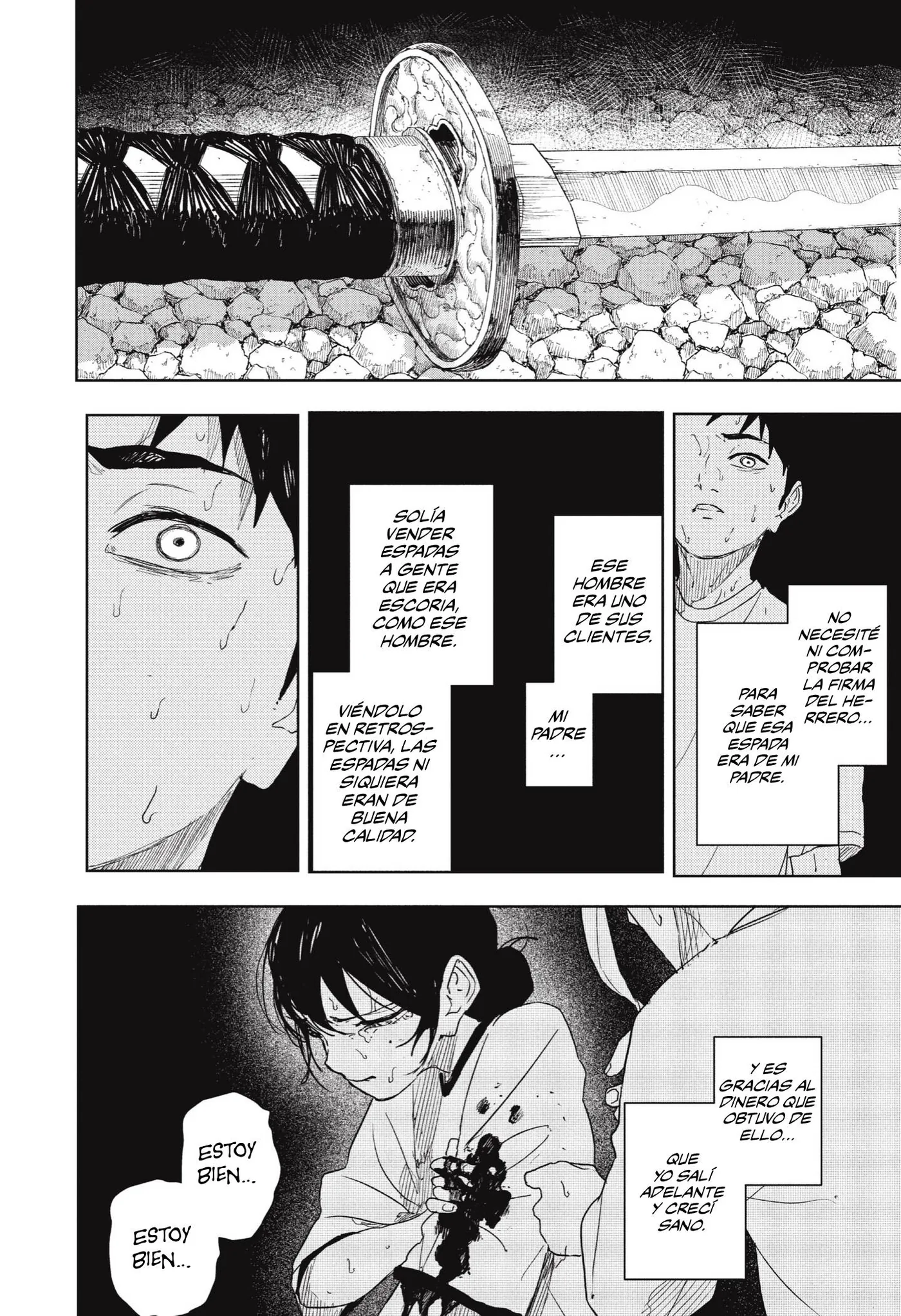 Kagurabachi capítulo 127, página 5