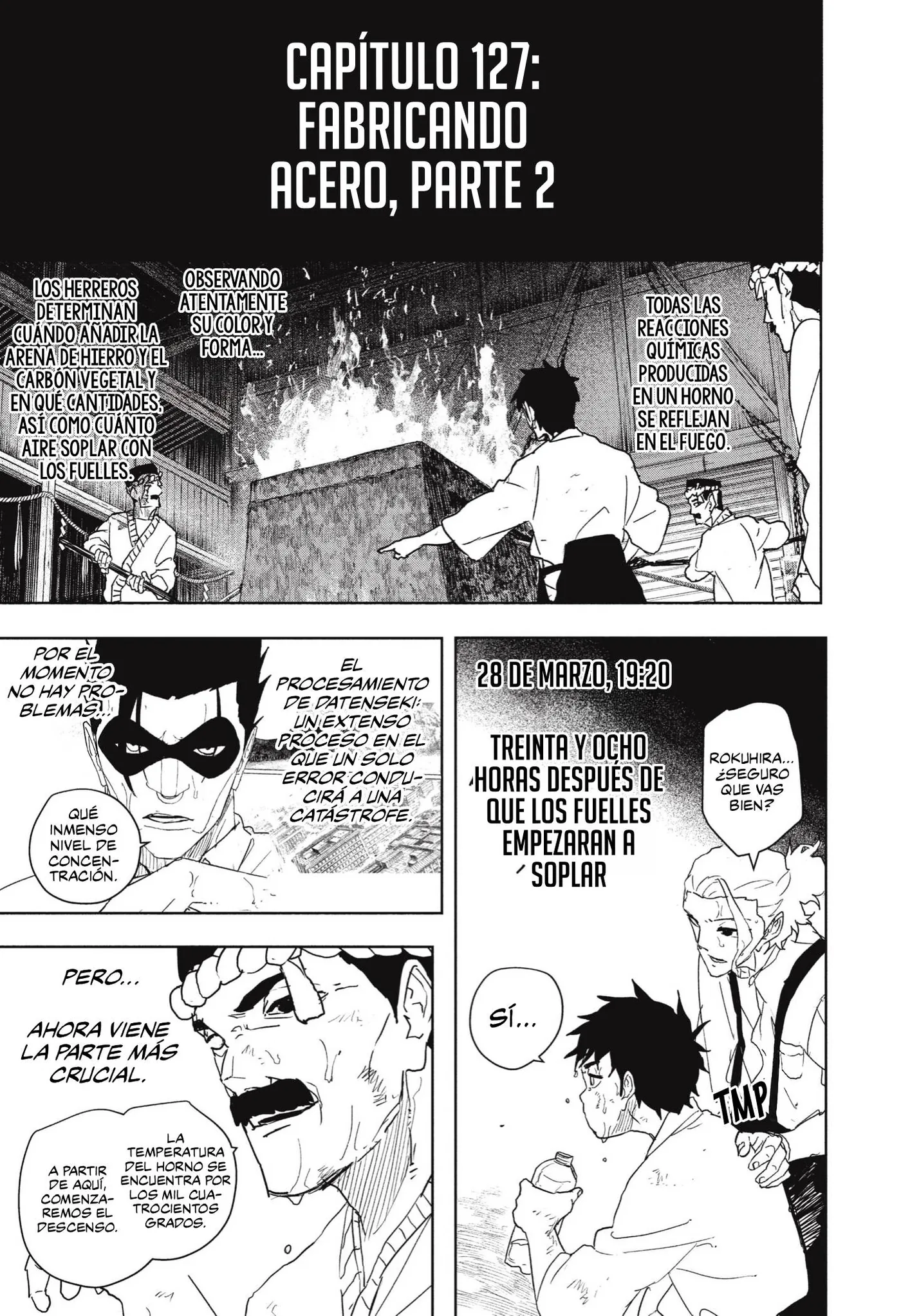 Kagurabachi capítulo 127, página 6