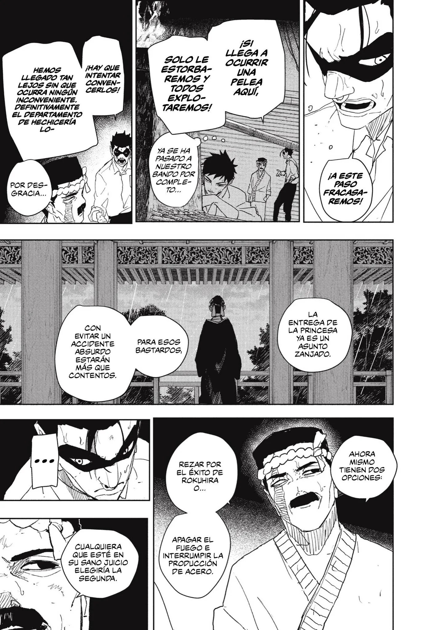 Kagurabachi capítulo 127, página 10