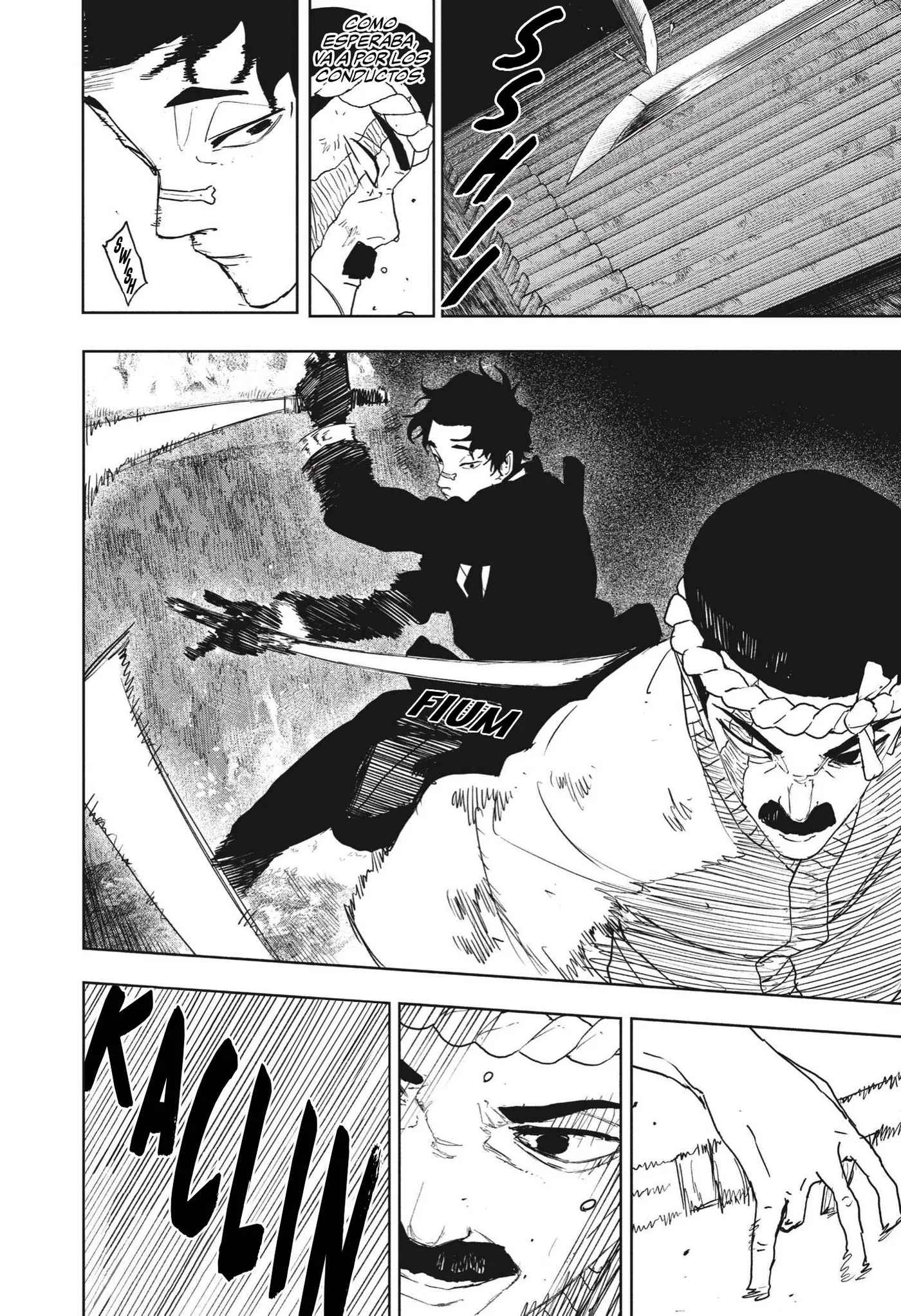 Kagurabachi capítulo 128, página 5