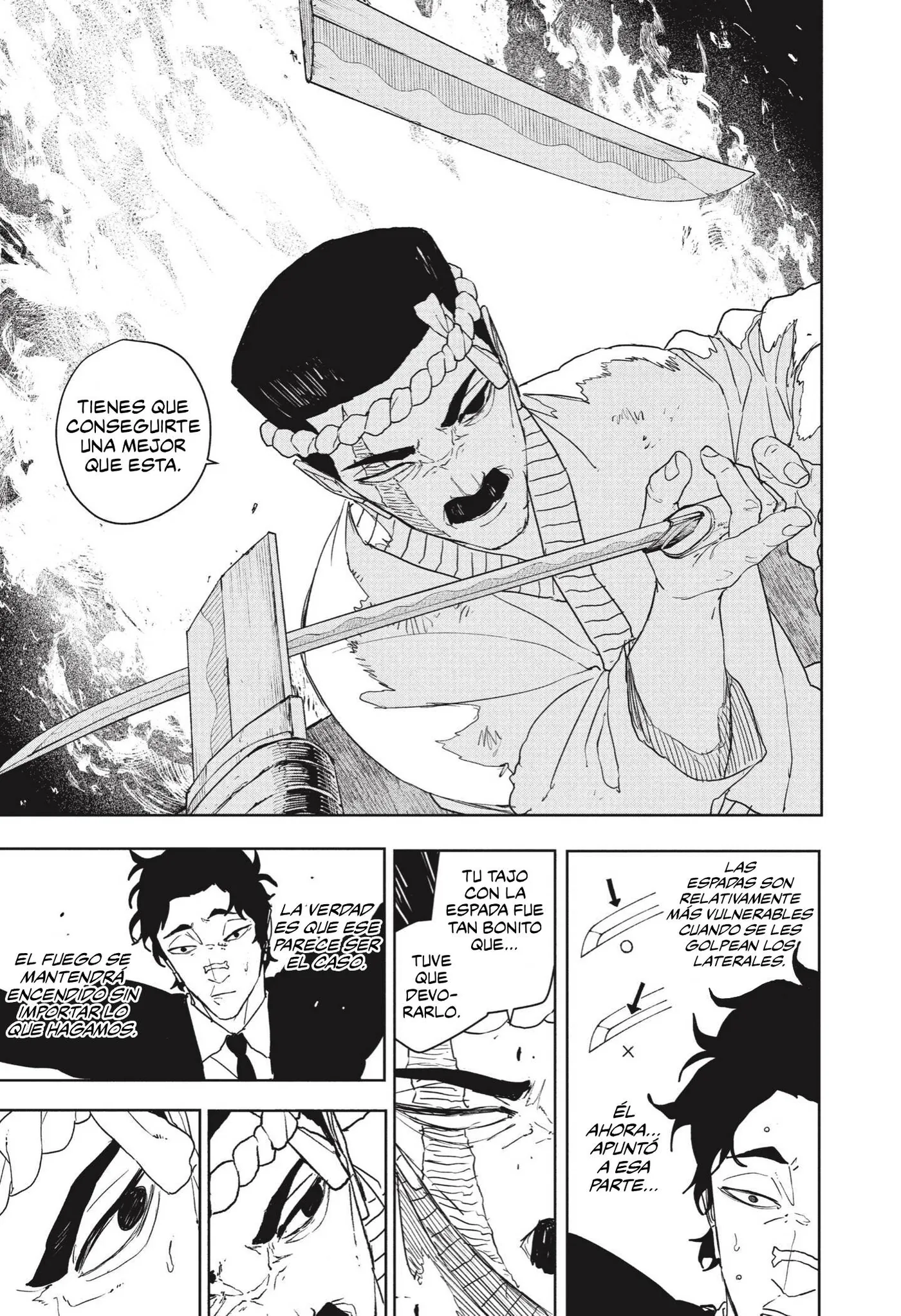 Kagurabachi capítulo 128, página 6