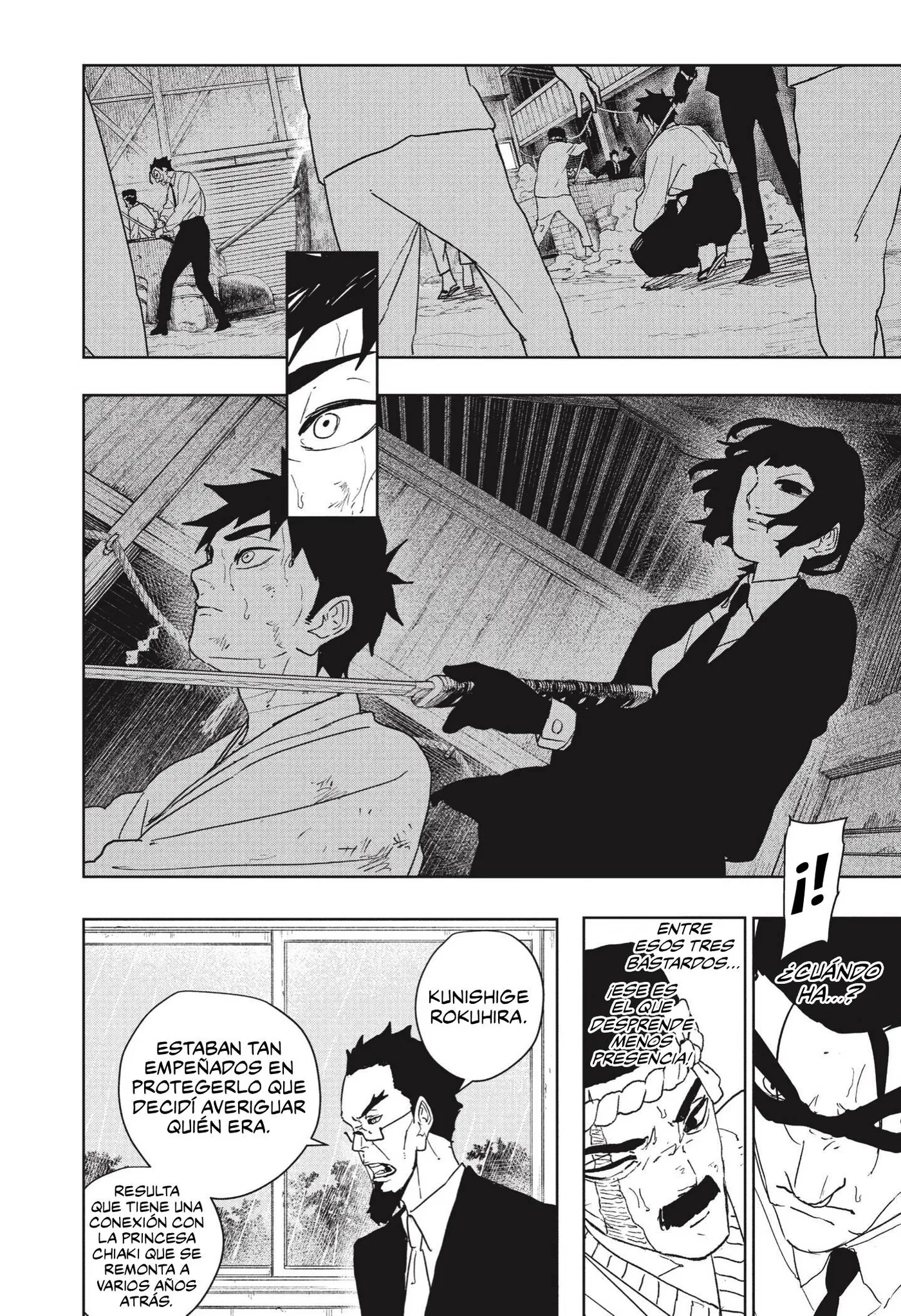 Kagurabachi capítulo 128, página 7