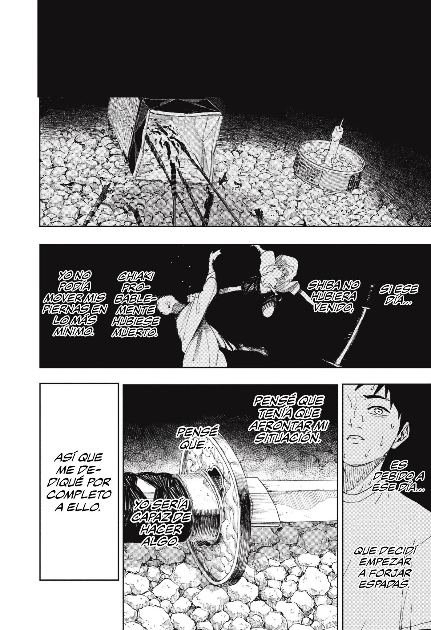 Kagurabachi capítulo 128, página 9