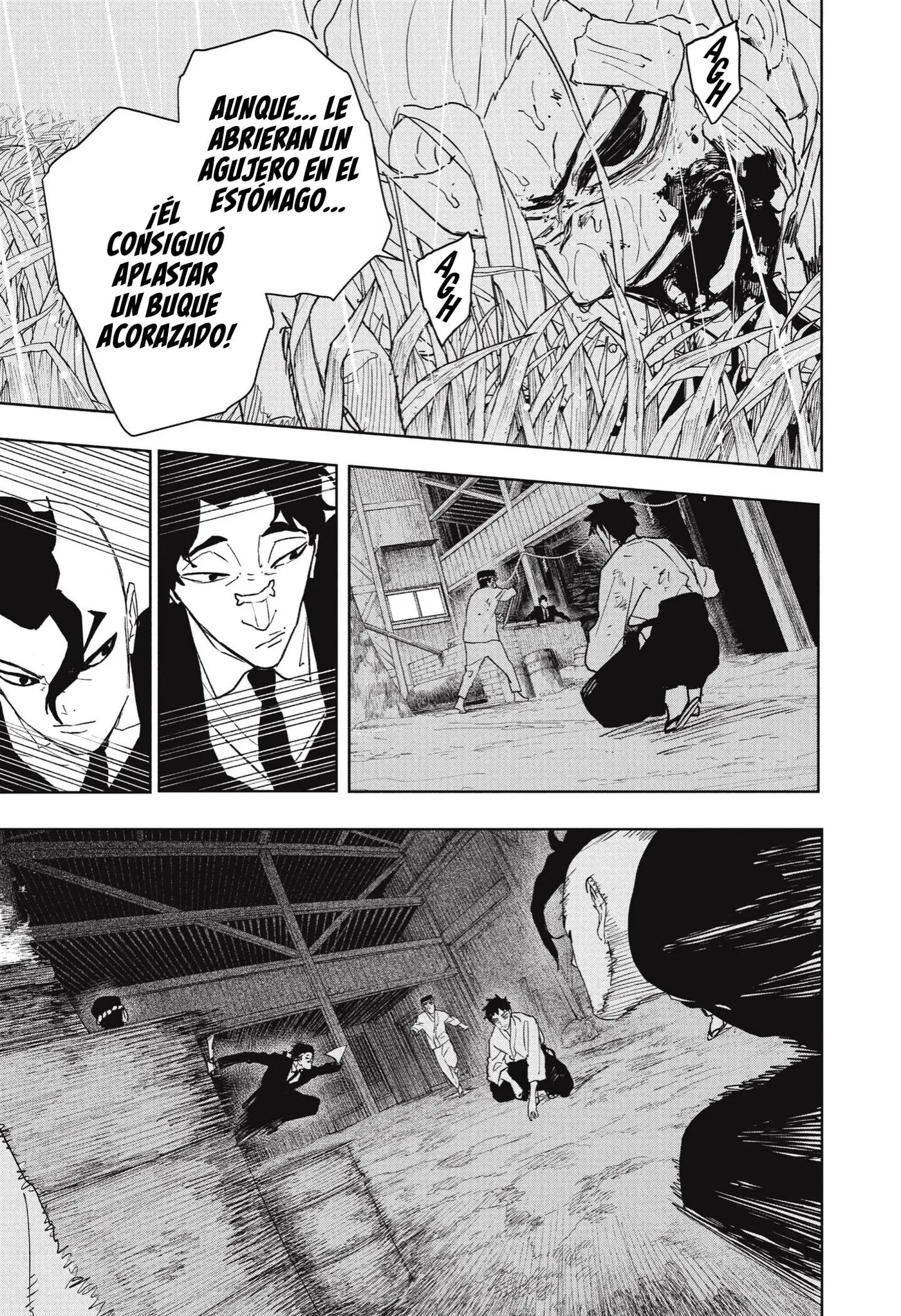 Kagurabachi capítulo 128, página 14