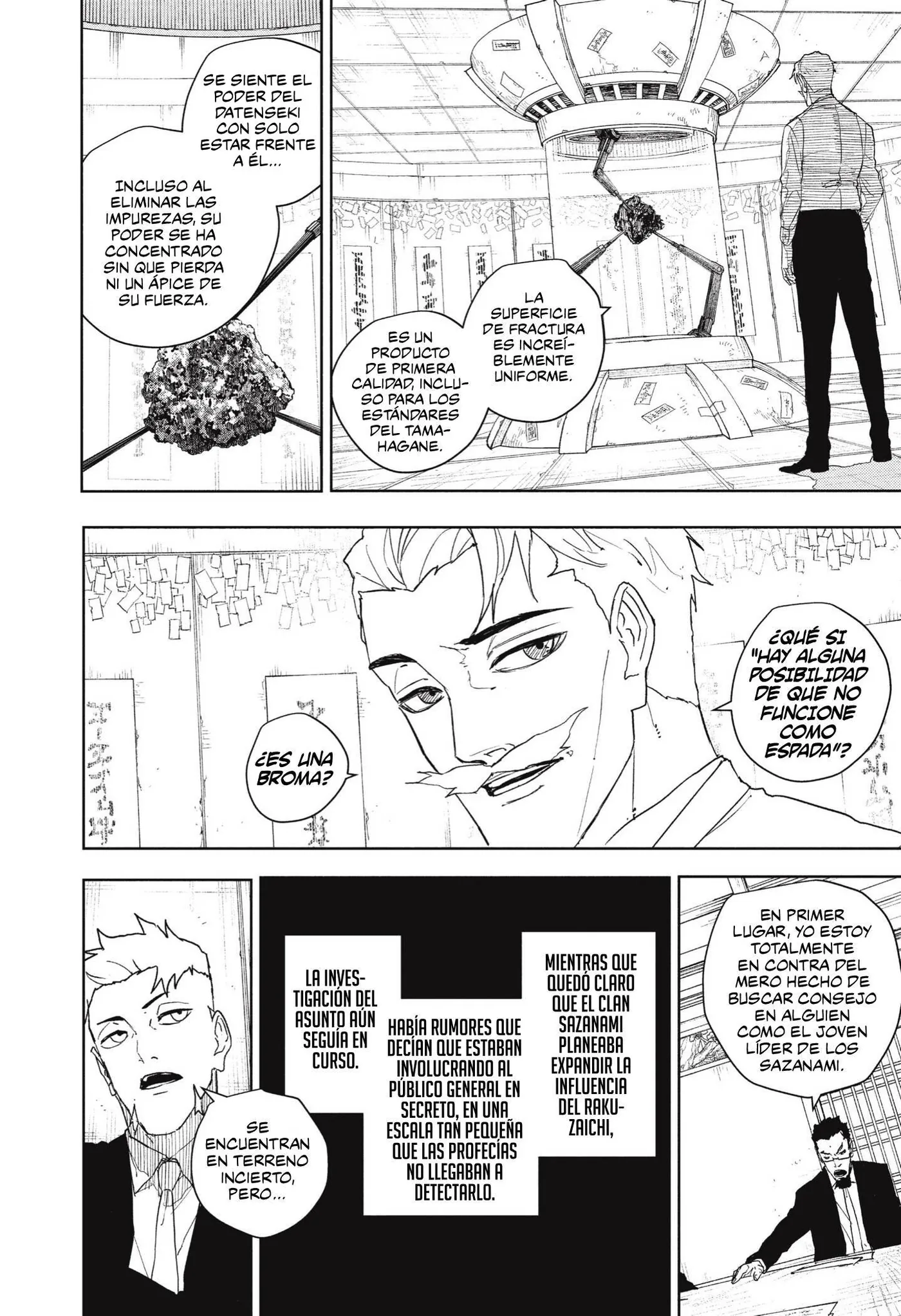 Kagurabachi capítulo 131, página 5