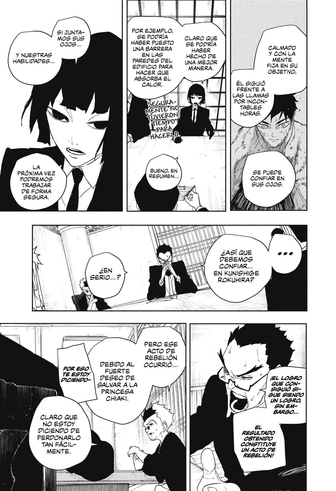 Kagurabachi capítulo 131, página 8