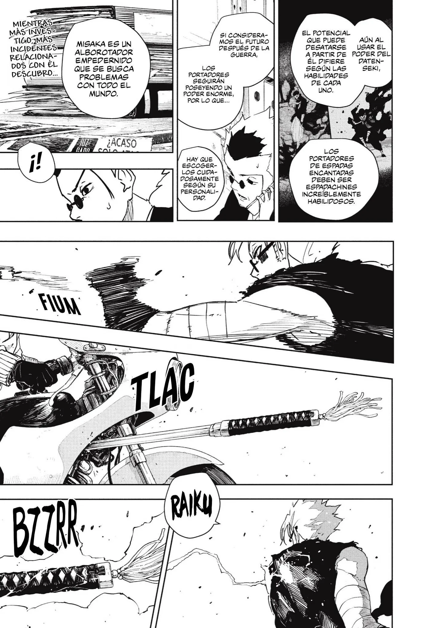 Kagurabachi capítulo 133, página 4