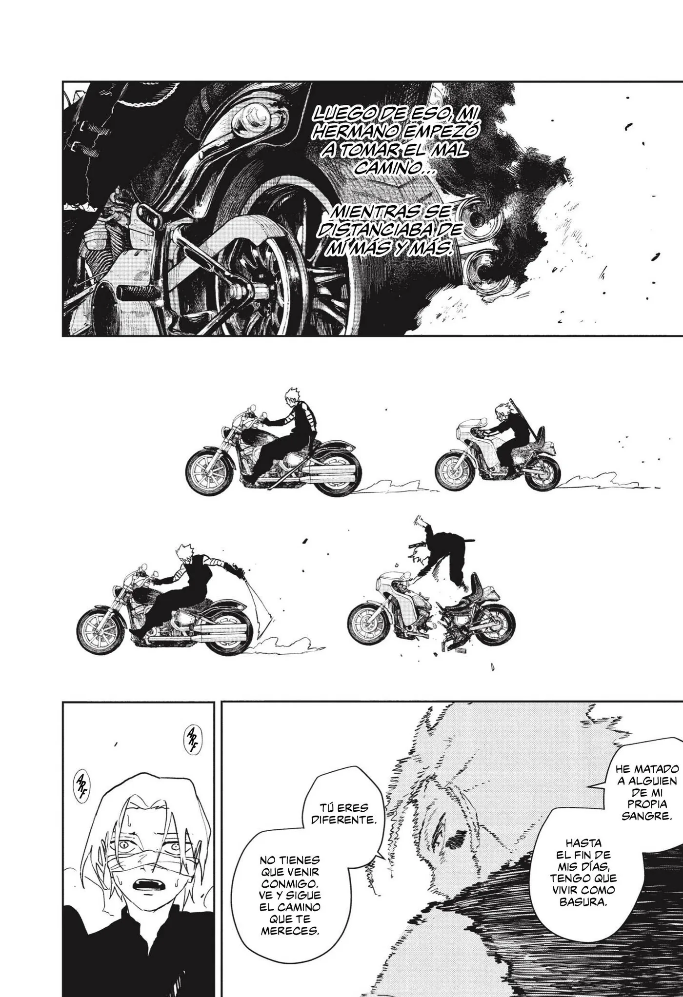 Kagurabachi capítulo 134, página 9