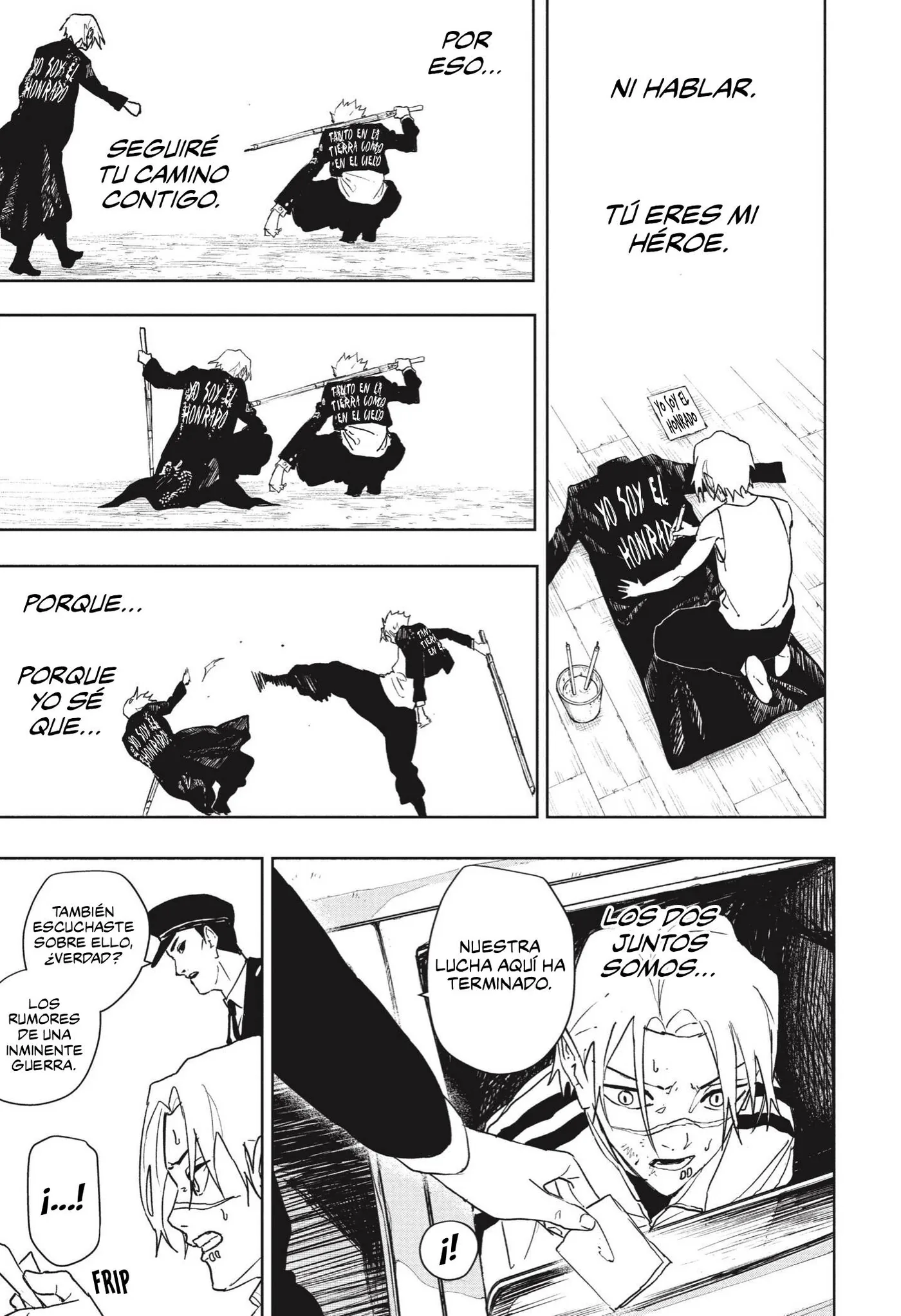 Kagurabachi capítulo 134, página 10