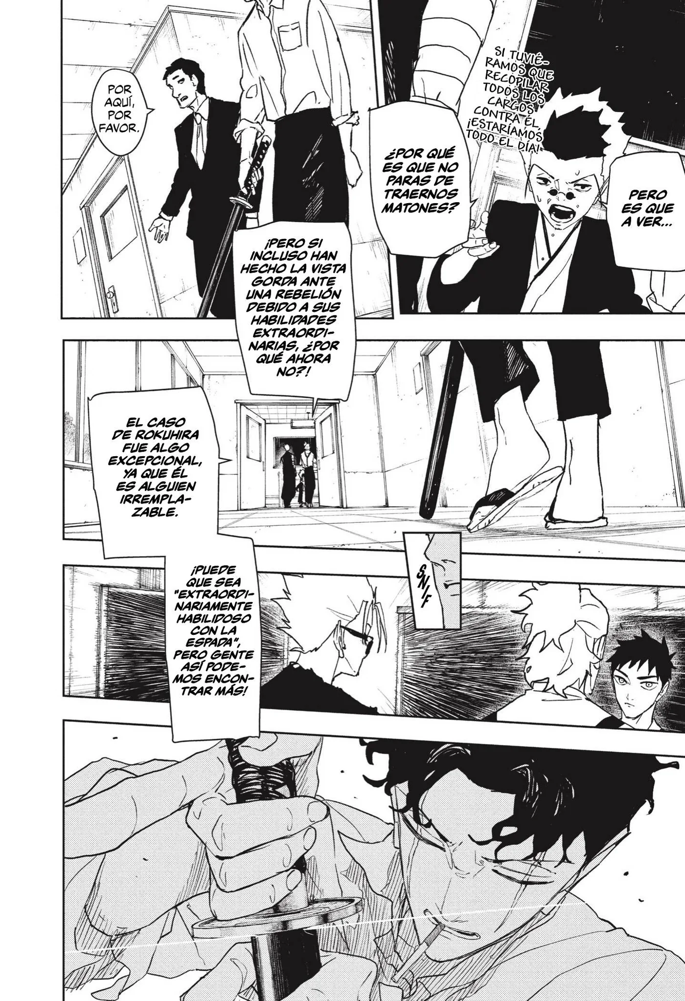 Kagurabachi capítulo 134, página 13