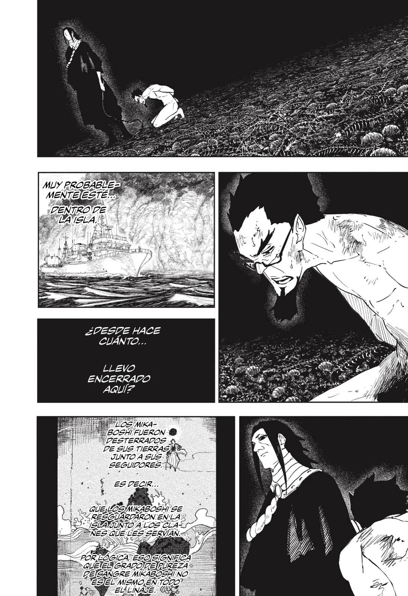 Kagurabachi capítulo 136, página 3