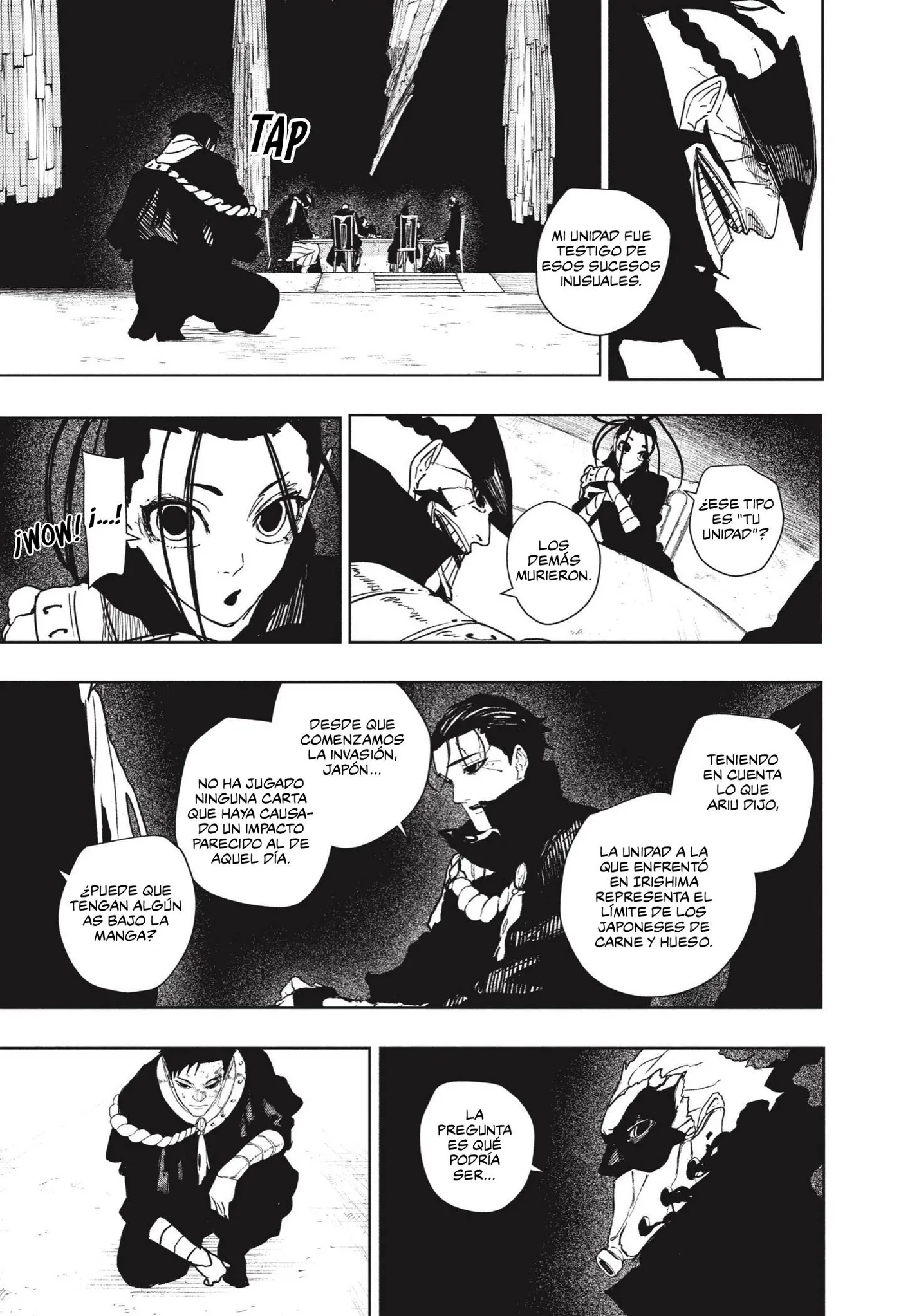 Kagurabachi capítulo 136, página 7
