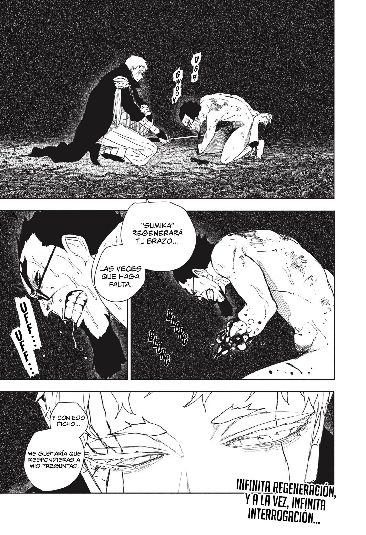 Kagurabachi capítulo 136, página 15