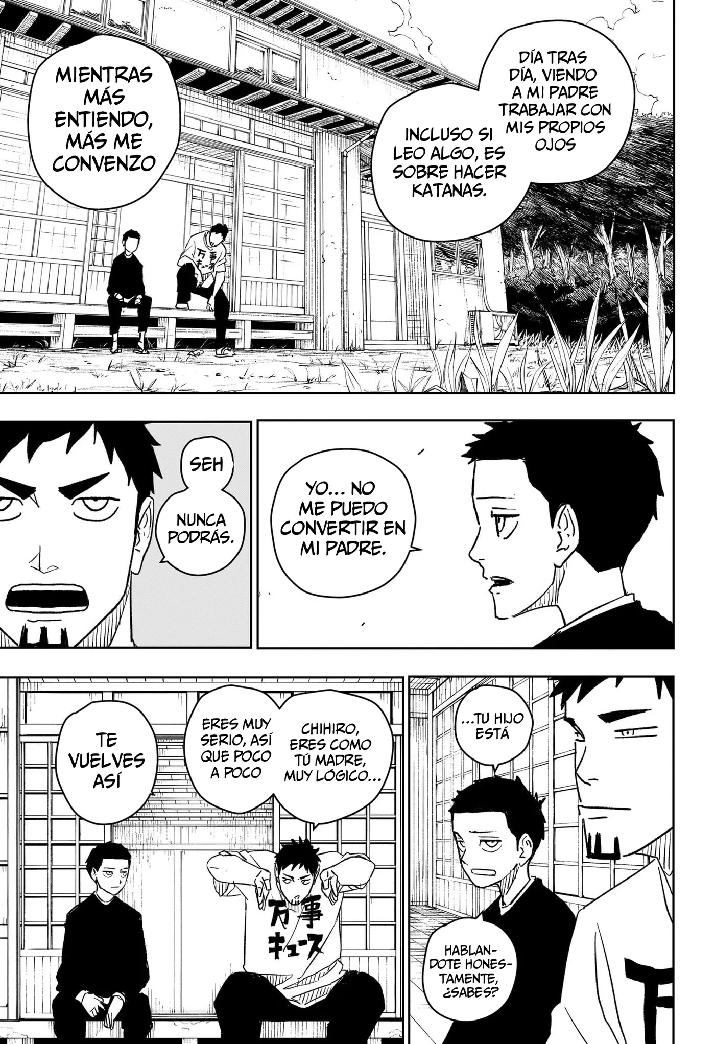 Kagurabachi capítulo 14, página 16