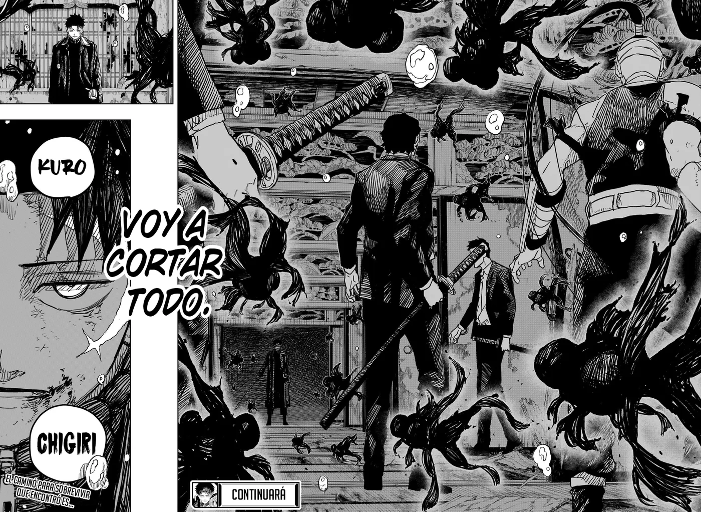 Kagurabachi capítulo 14, página 21