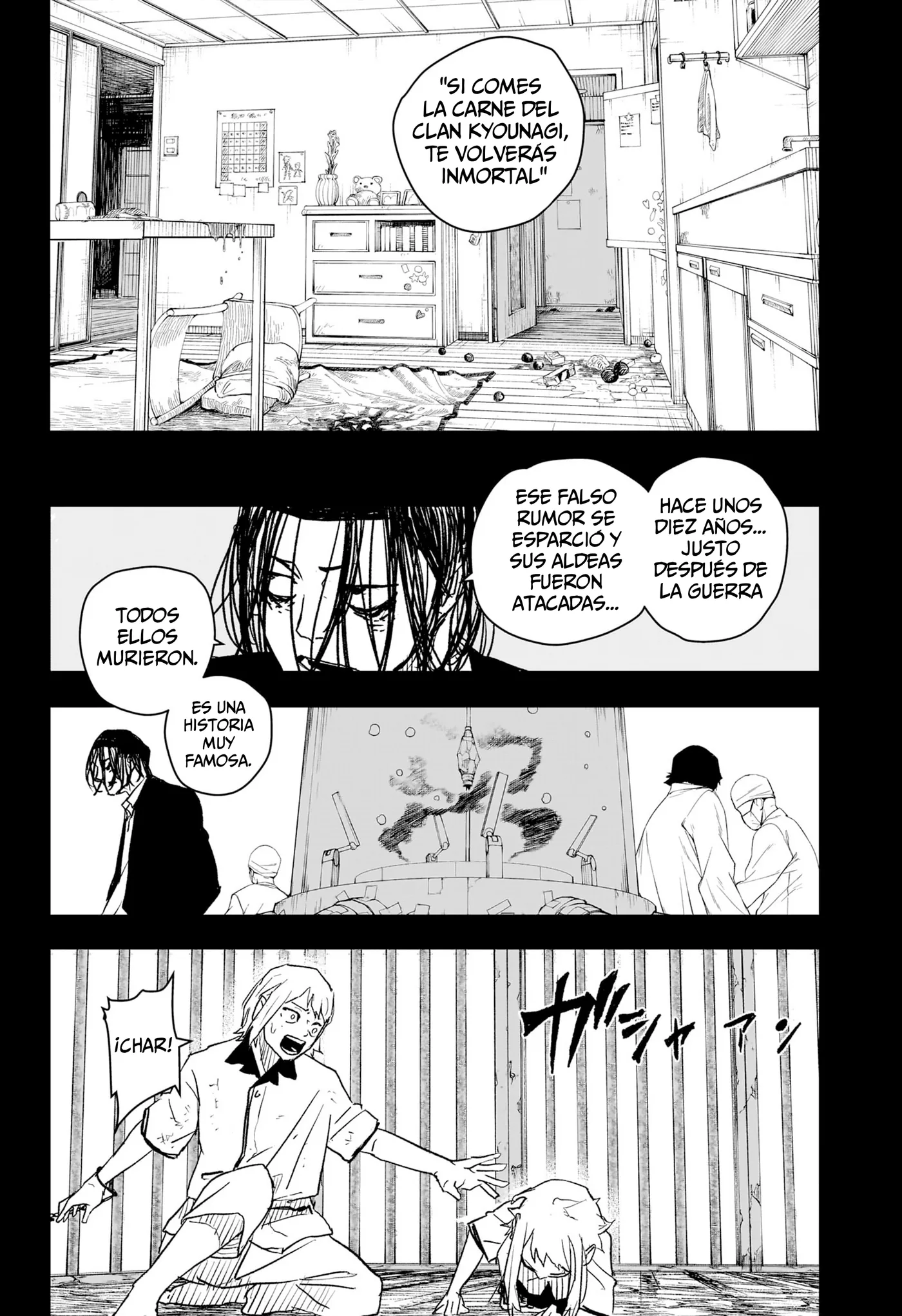 Kagurabachi capítulo 15, página 9