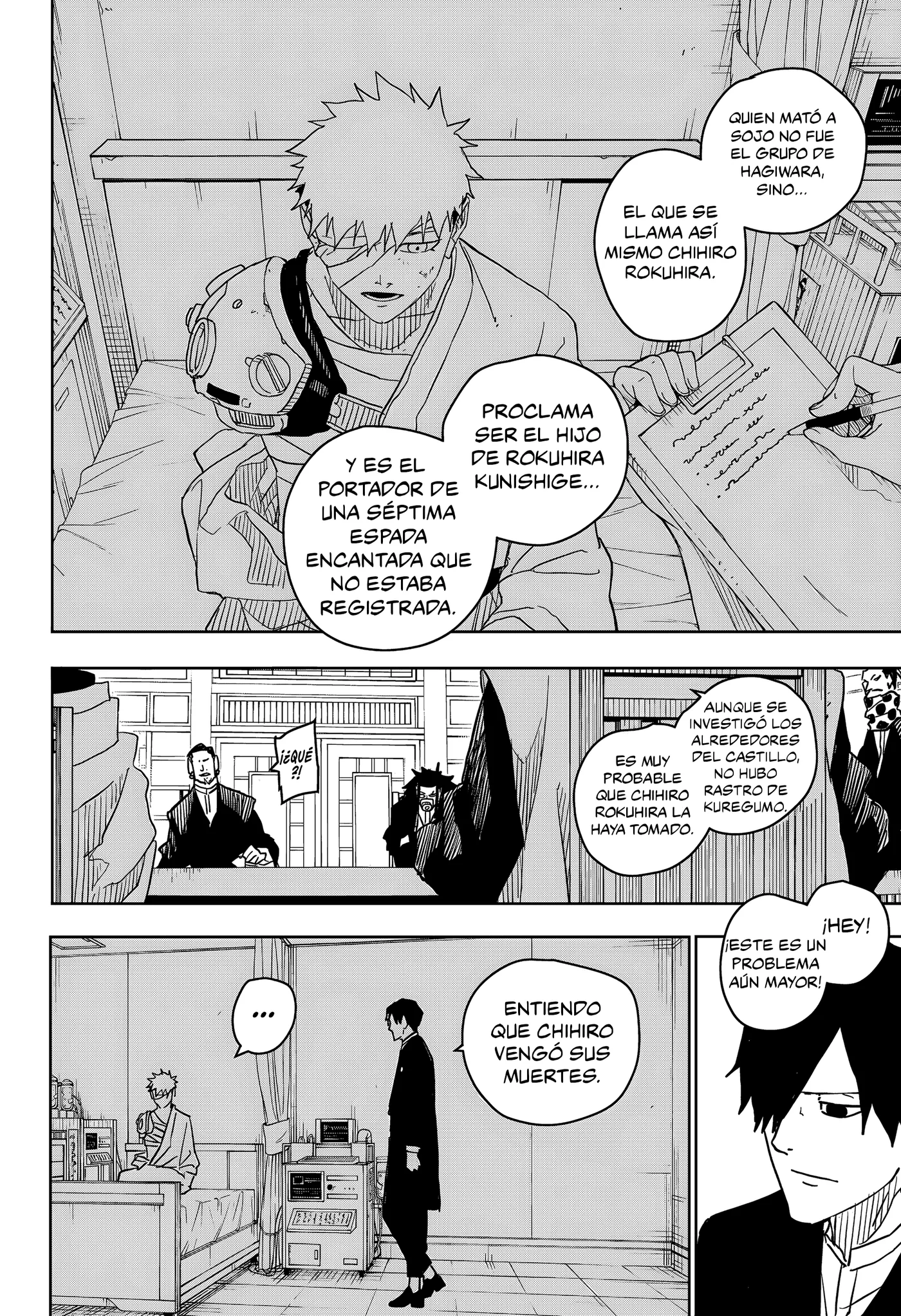 Kagurabachi capítulo 18, página 15