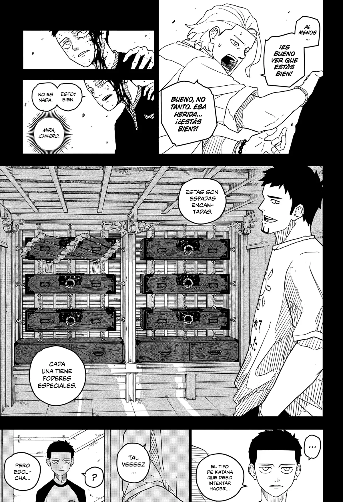 Kagurabachi capítulo 2, página 16