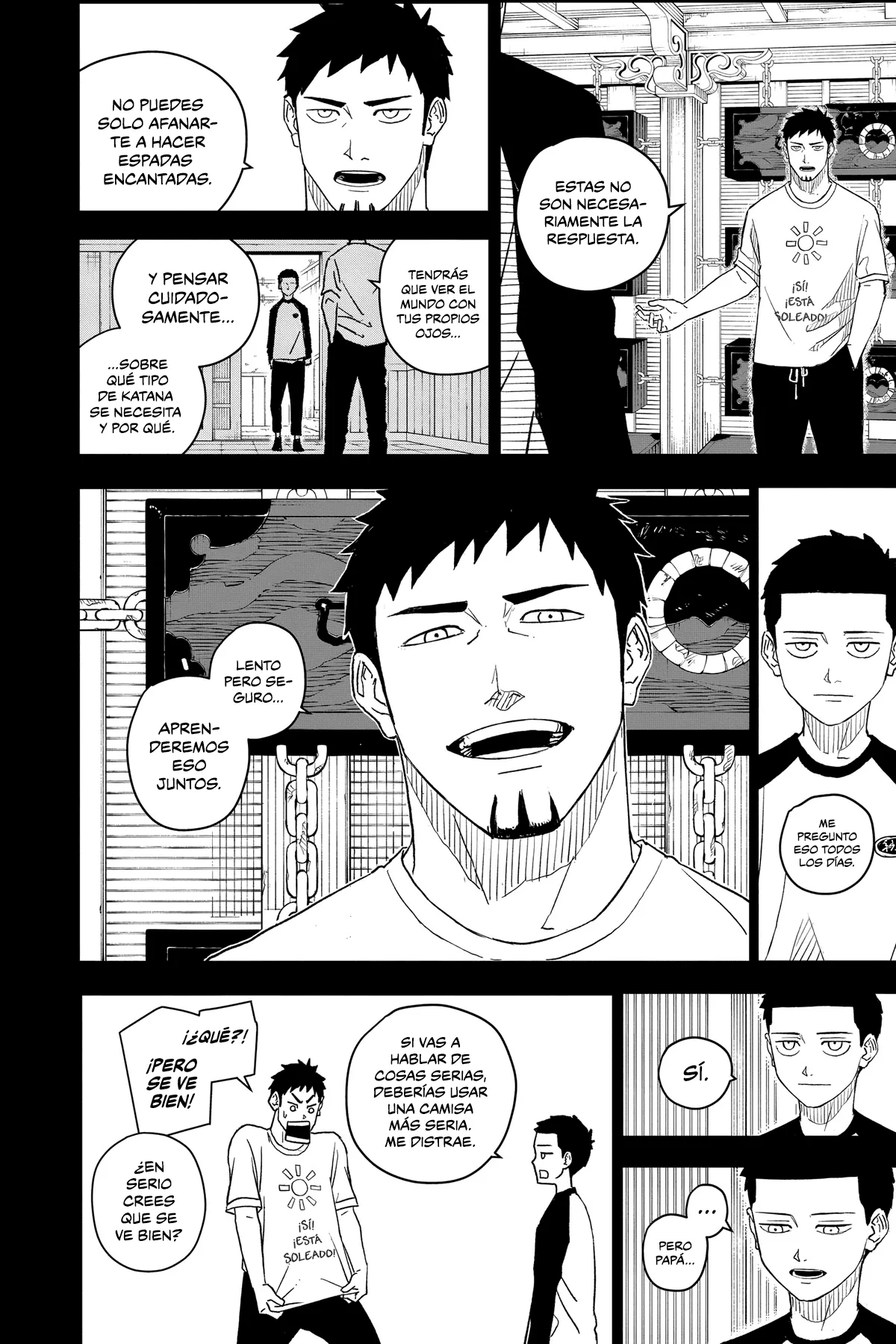 Kagurabachi capítulo 2, página 17