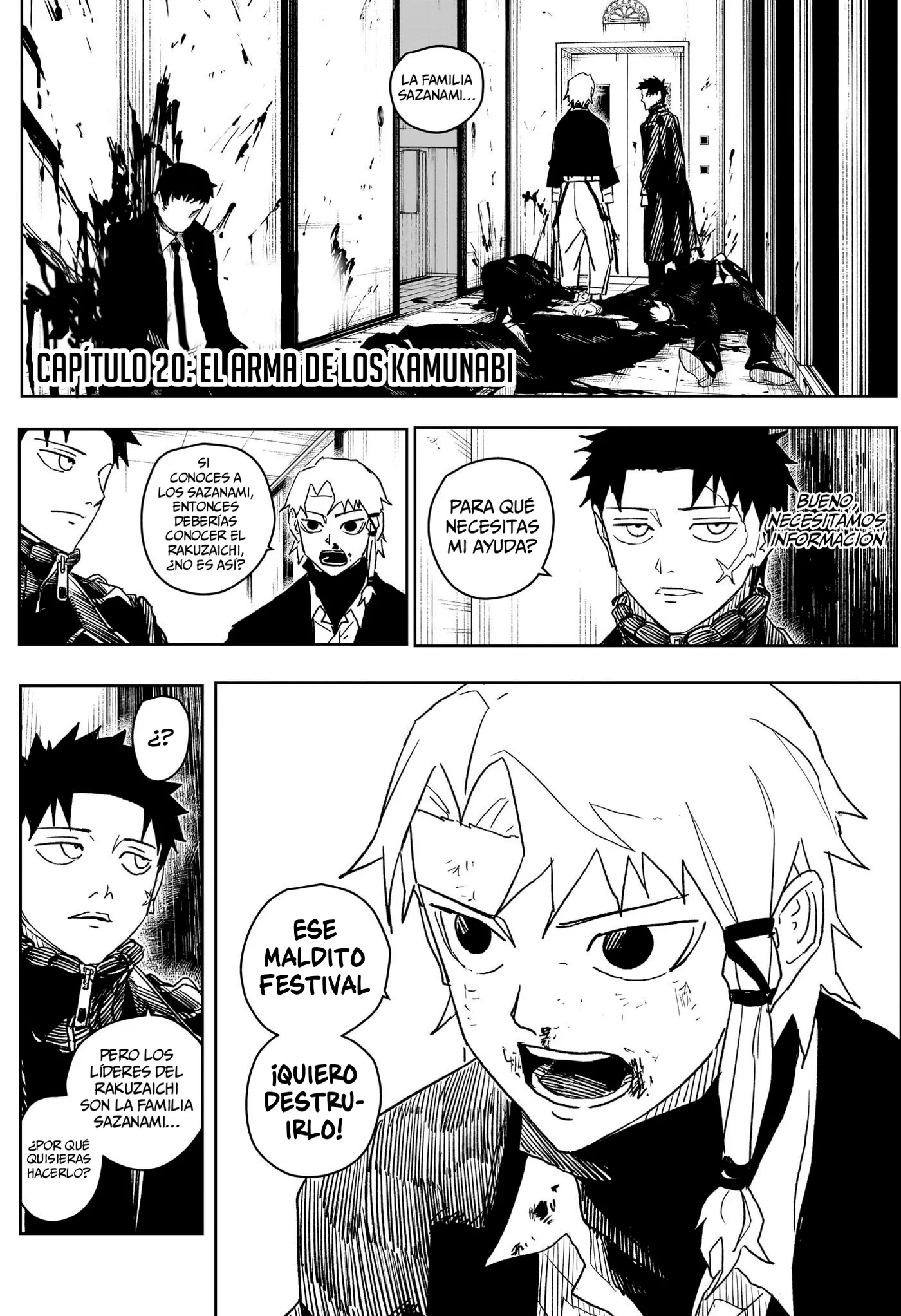 Kagurabachi capítulo 20, página 2