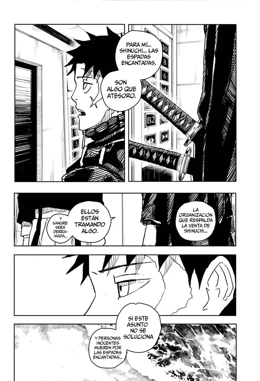 Kagurabachi capítulo 20, página 7