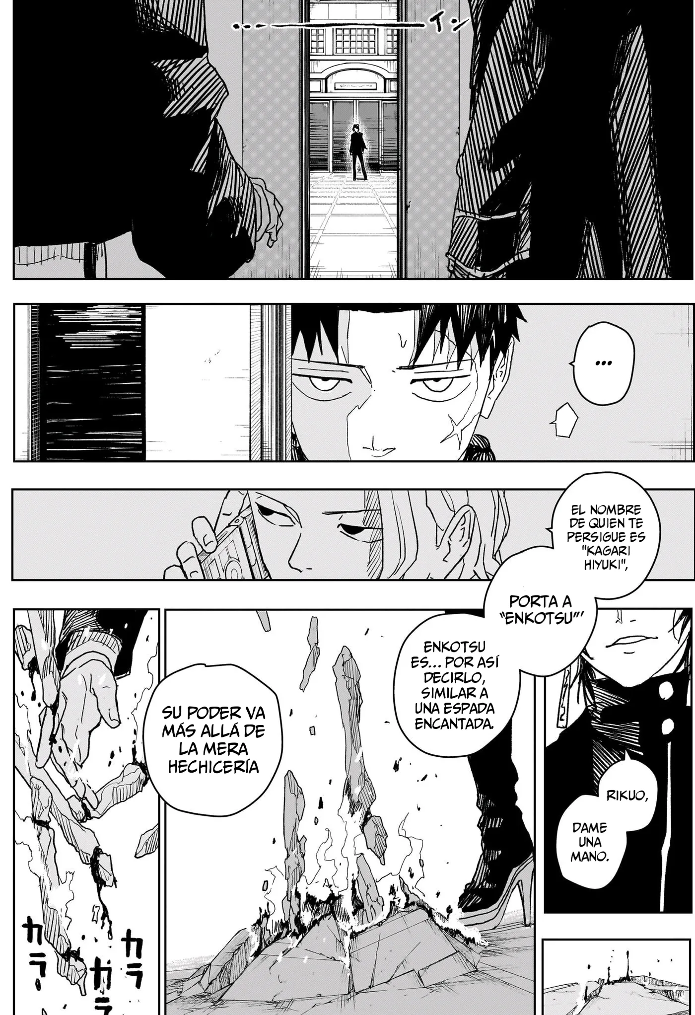 Kagurabachi capítulo 20, página 10
