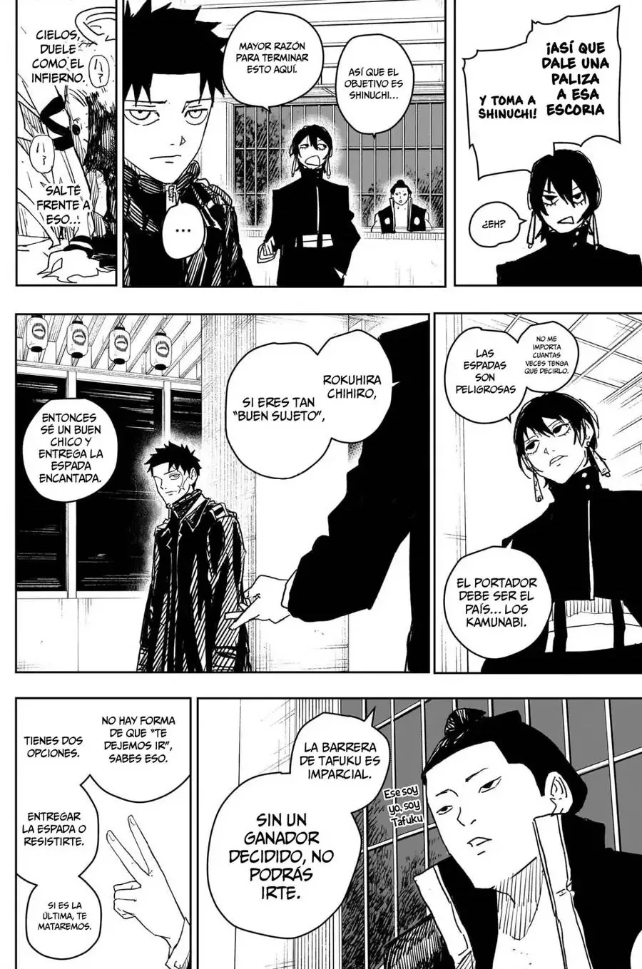 Kagurabachi capítulo 21, página 3