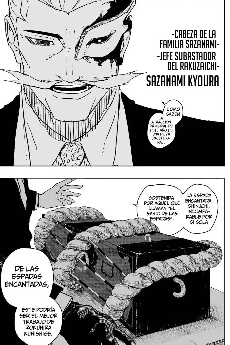 Kagurabachi capítulo 21, página 18